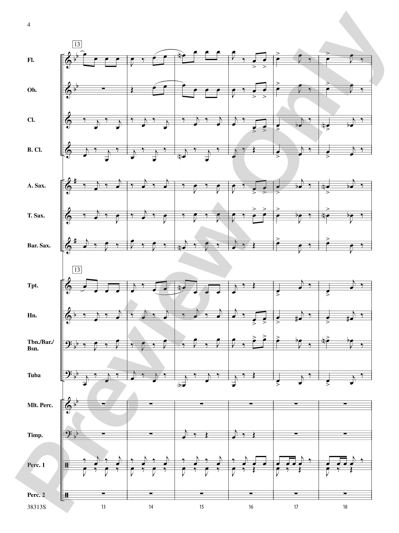 The Chimes of Liberty: Score