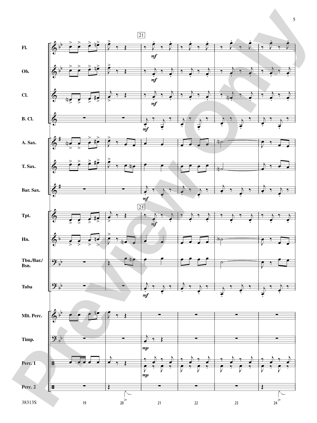 The Chimes of Liberty: Score
