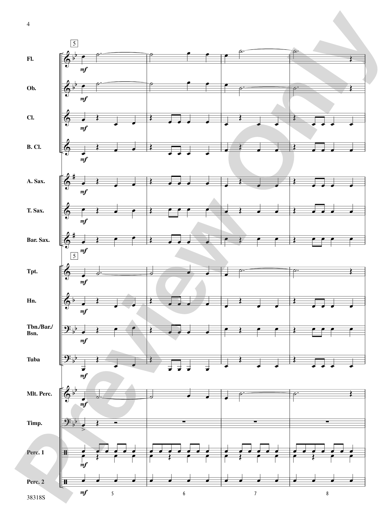 Short Cuts for Beginning Band -- #1: Concert Band Conductor Score & Parts