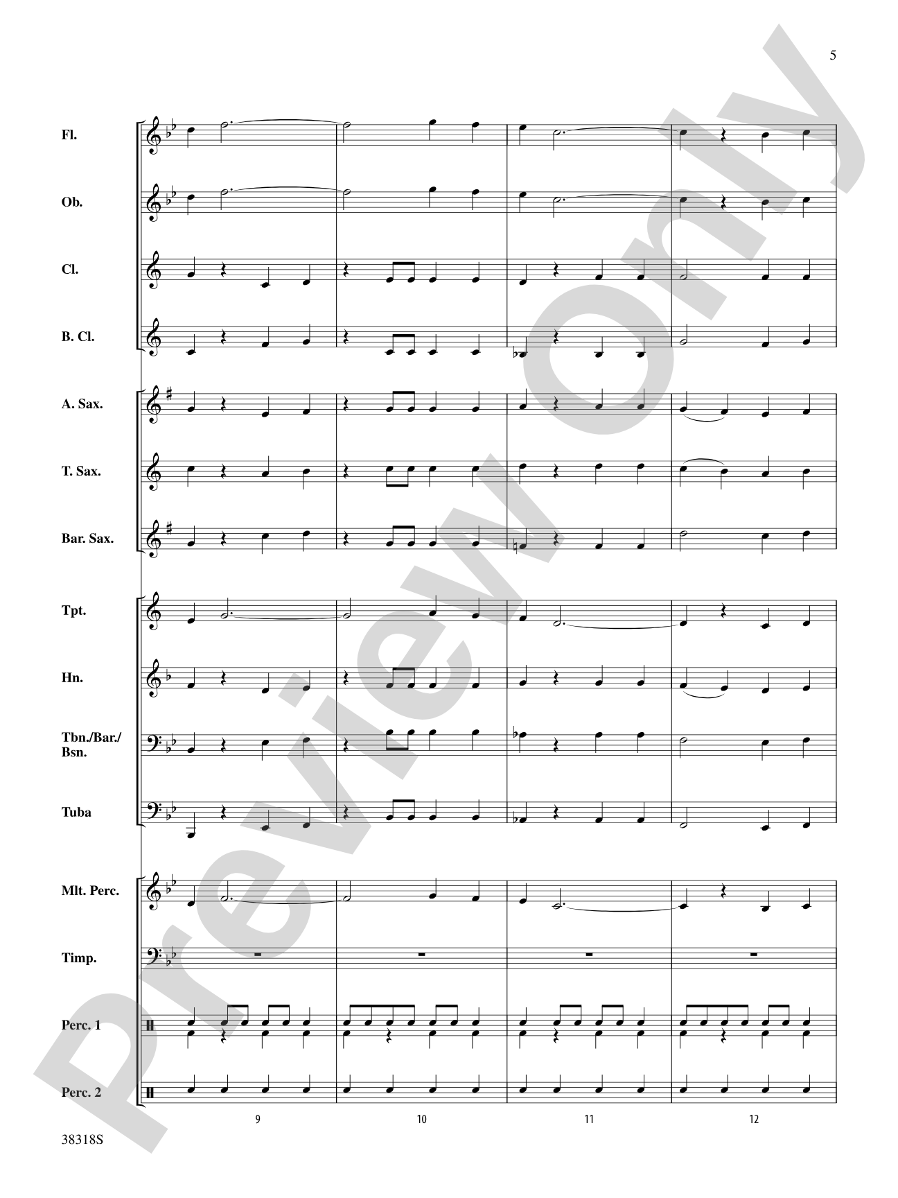 Short Cuts for Beginning Band -- #1: Concert Band Conductor Score & Parts