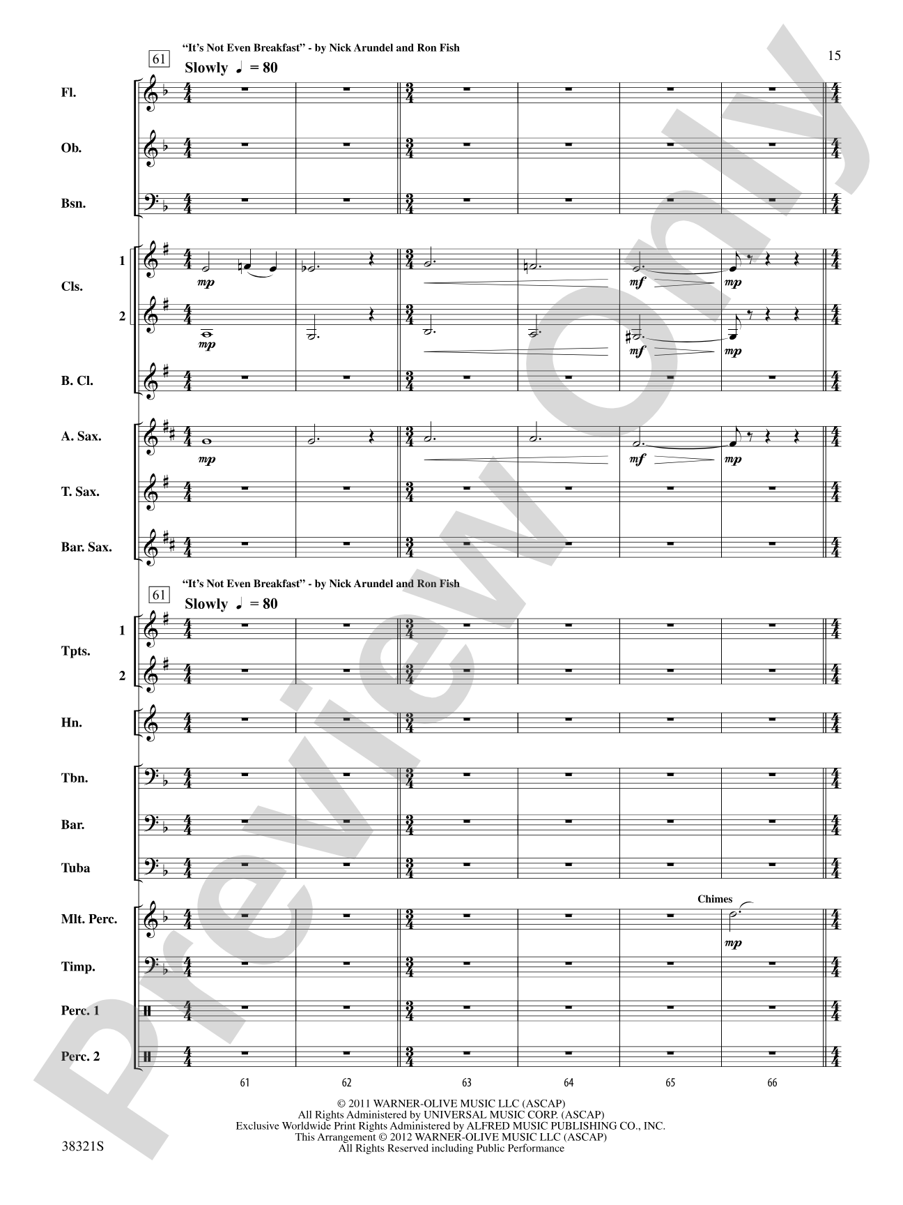 Batman: Arkham City, Selections from: Concert Band Conductor Score & Parts