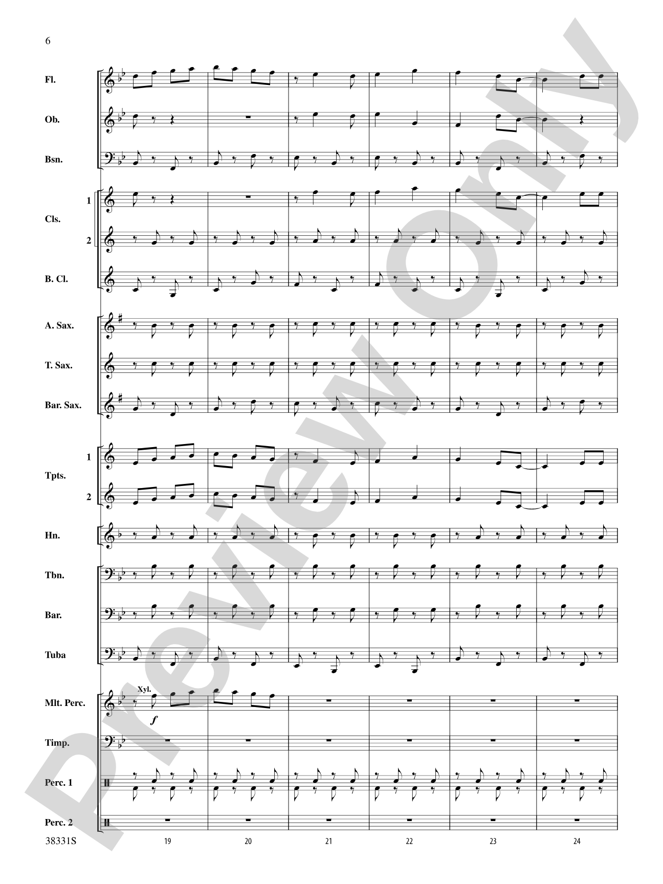 Jingle Bell Gallop: Concert Band Conductor Score & Parts