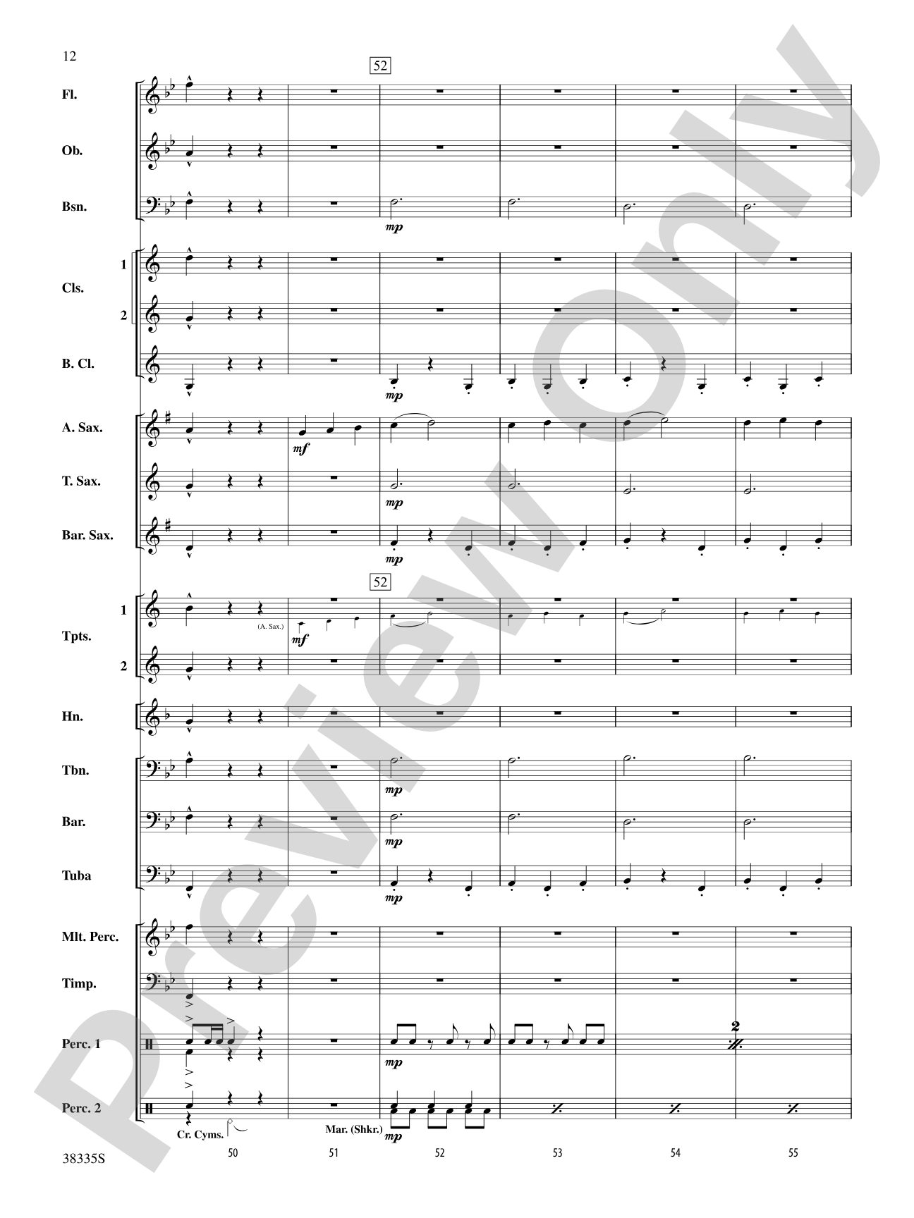 El Relicario: Concert Band Conductor Score & Parts