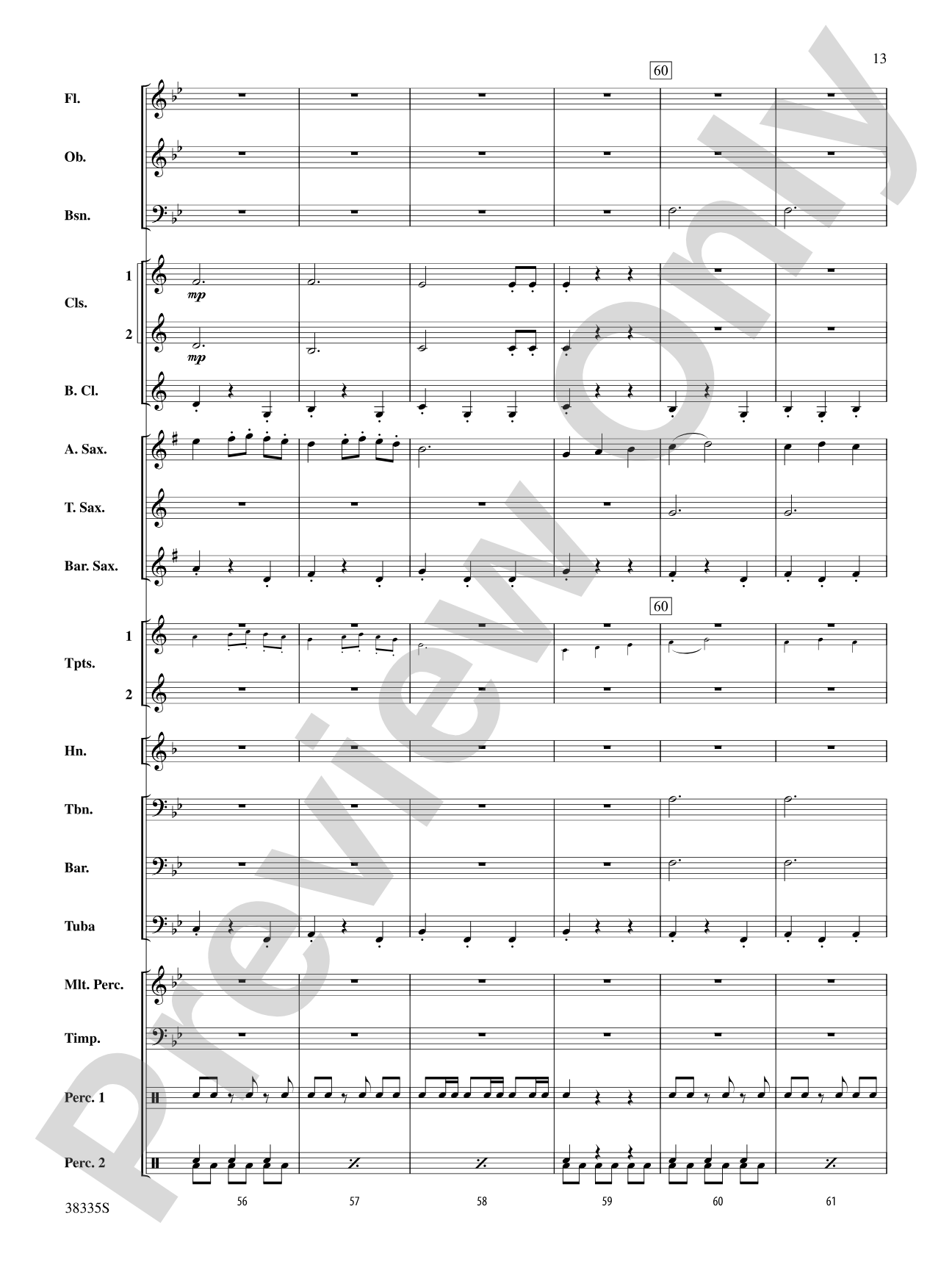 El Relicario: Concert Band Conductor Score & Parts