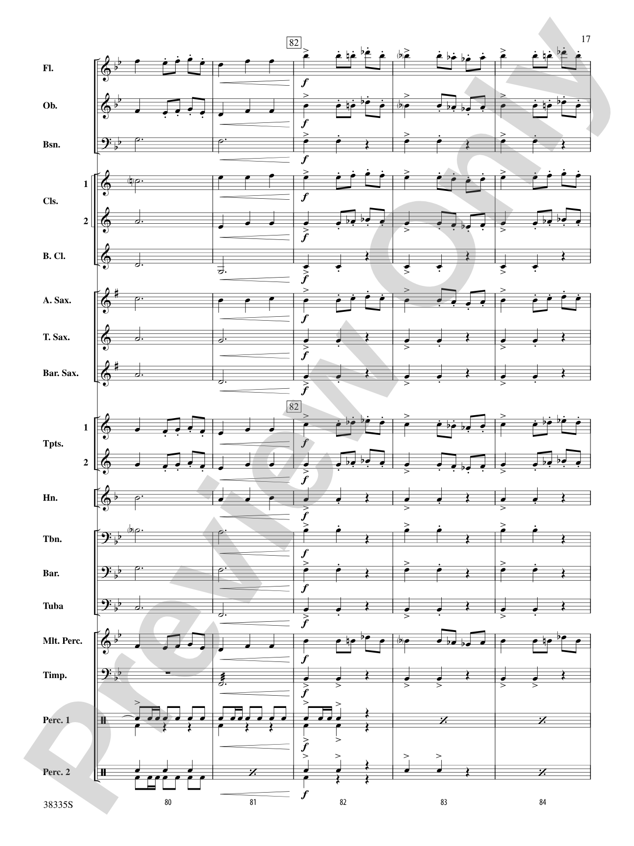 El Relicario: Concert Band Conductor Score & Parts