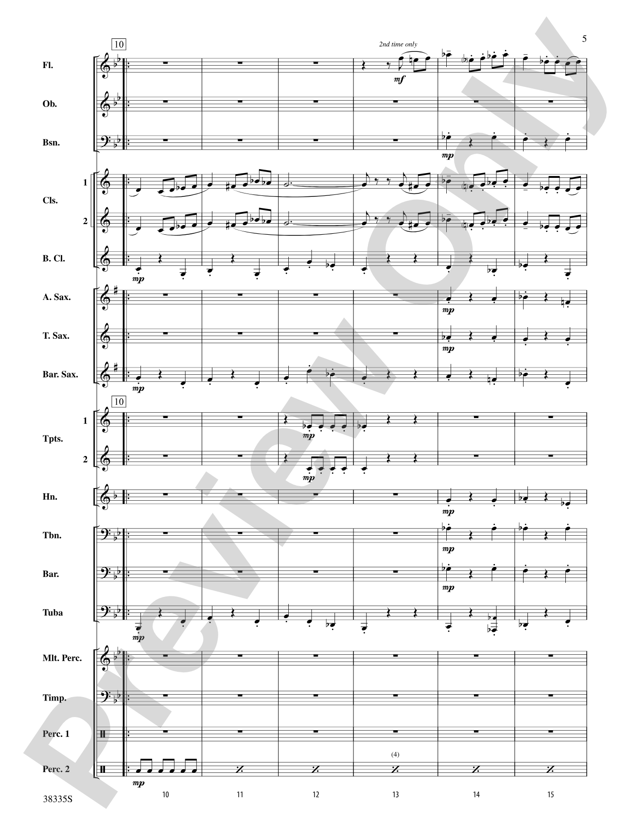 El Relicario: Concert Band Conductor Score & Parts