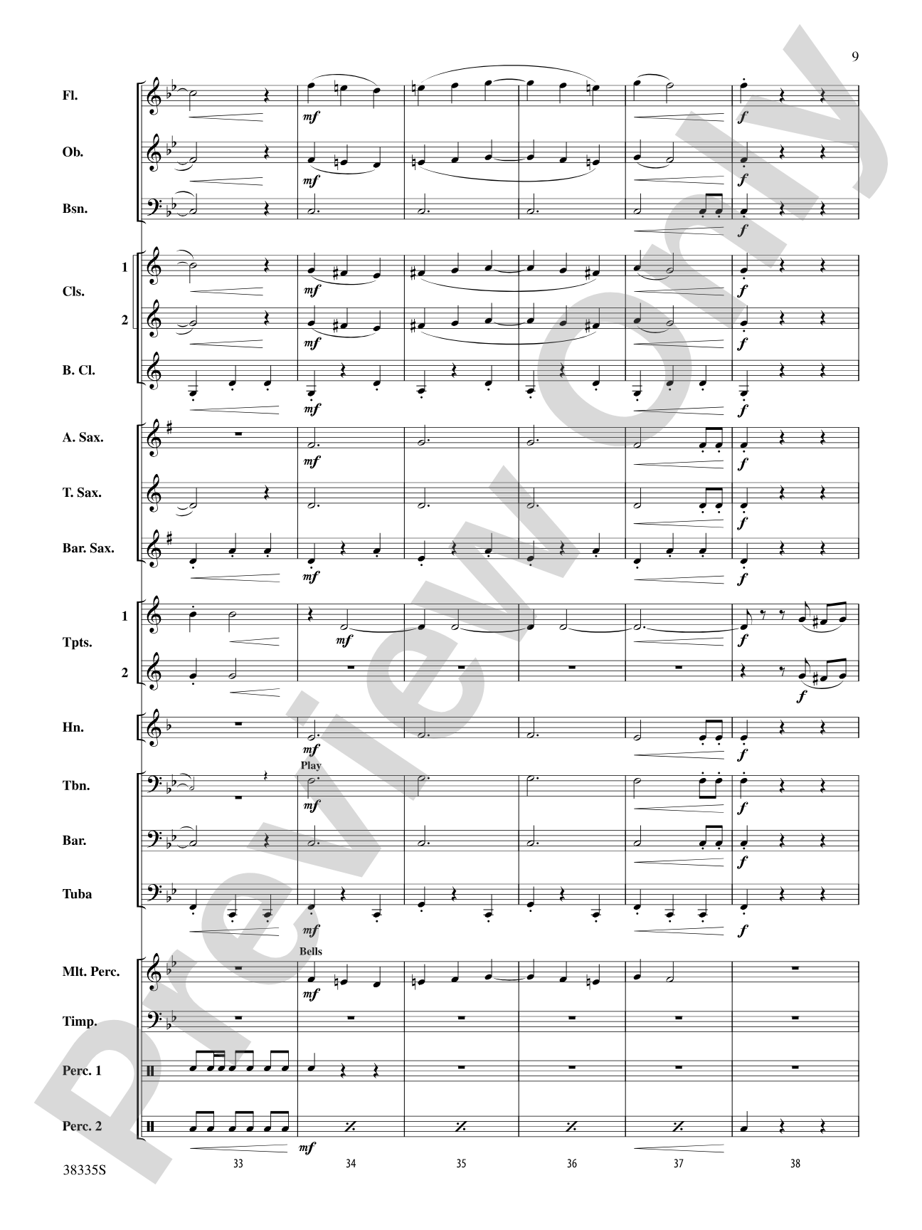 El Relicario: Concert Band Conductor Score & Parts