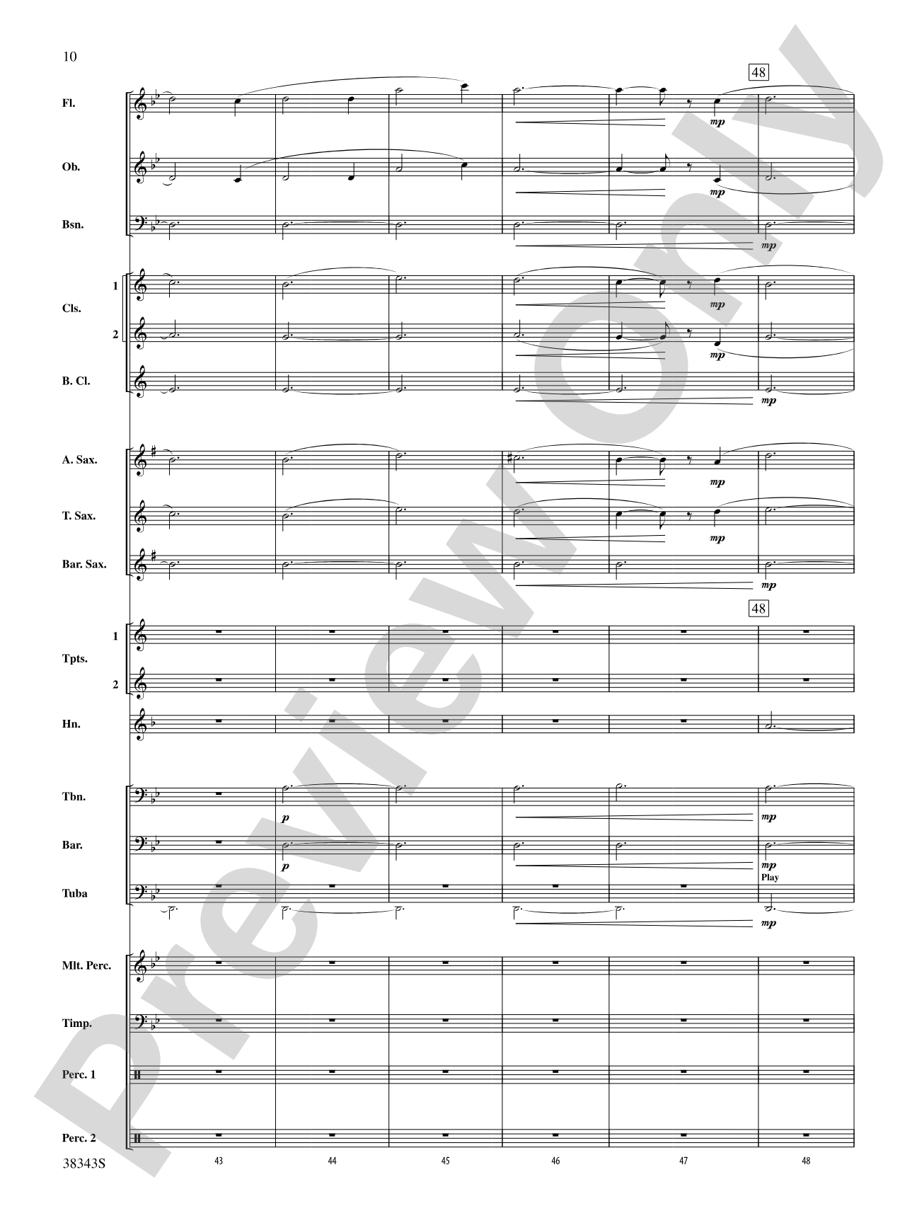 Harry Potter and the Deathly Hallows, Part 2, Selections from: Concert Band Conductor Score & Parts