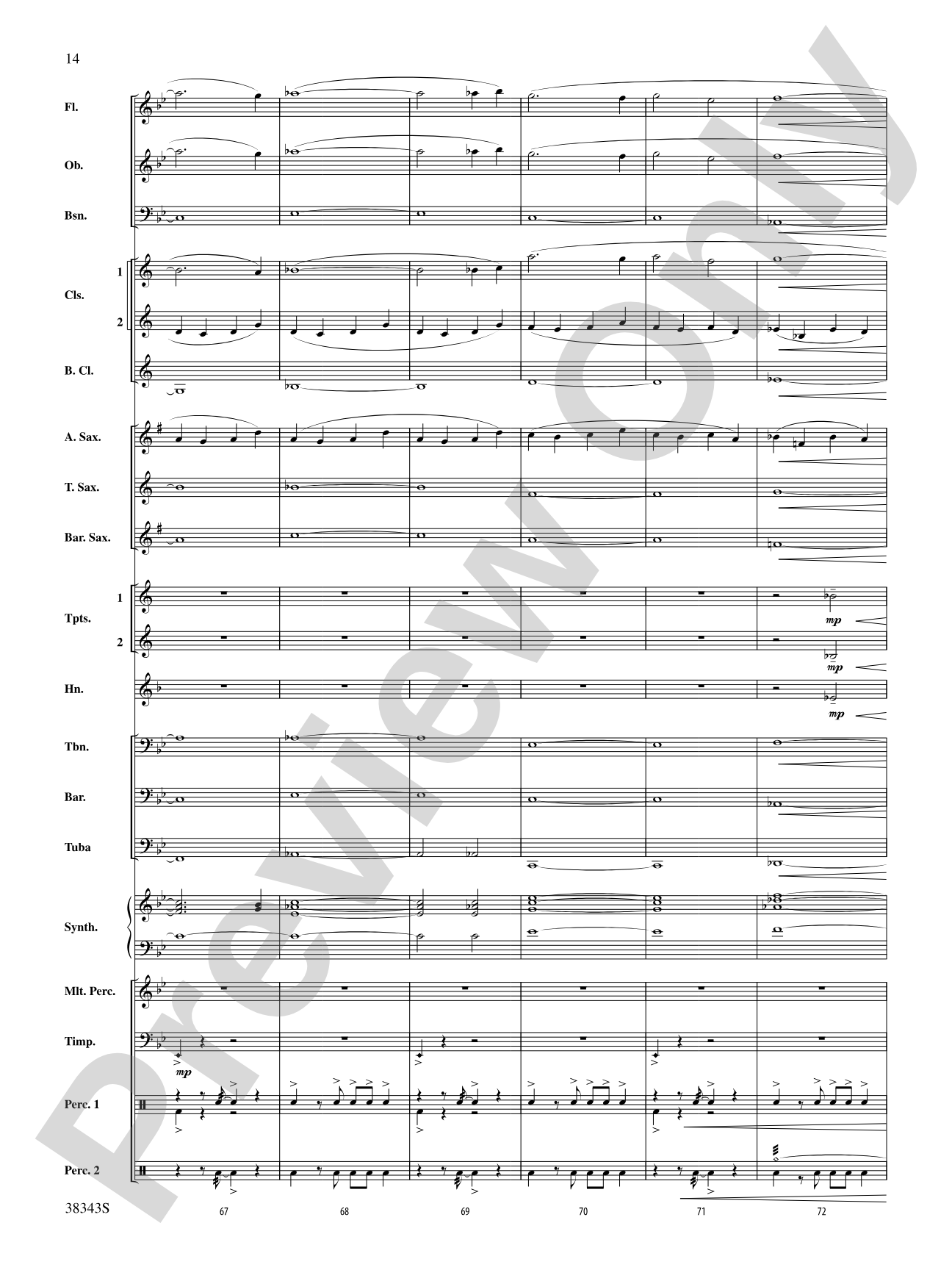 Harry Potter and the Deathly Hallows, Part 2, Selections from: Concert Band Conductor Score & Parts