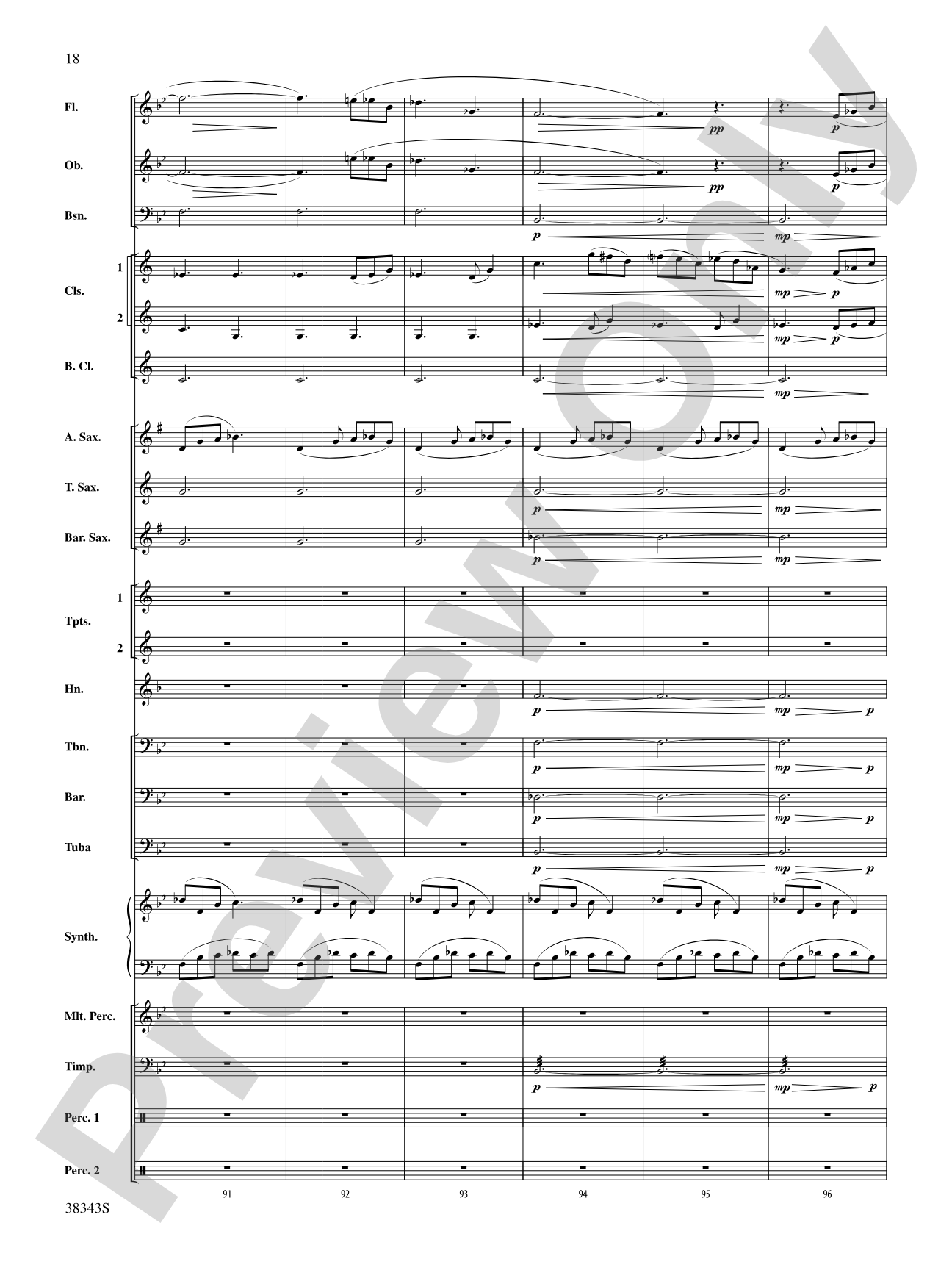 Harry Potter and the Deathly Hallows, Part 2, Selections from: Concert Band Conductor Score & Parts
