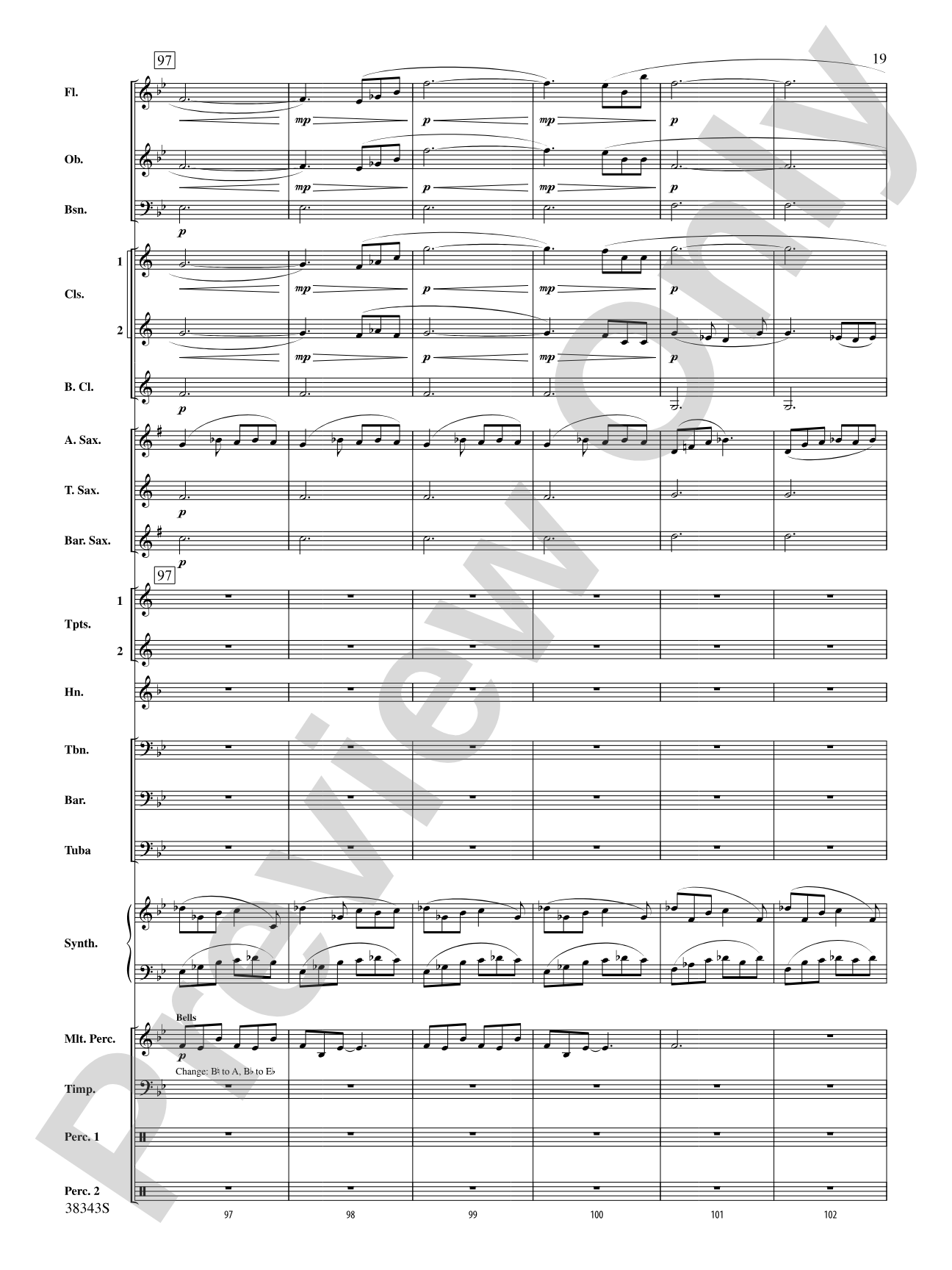 Harry Potter and the Deathly Hallows, Part 2, Selections from: Concert Band Conductor Score & Parts