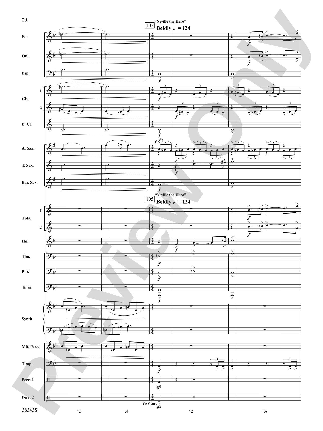 Harry Potter and the Deathly Hallows, Part 2, Selections from: Concert Band Conductor Score & Parts