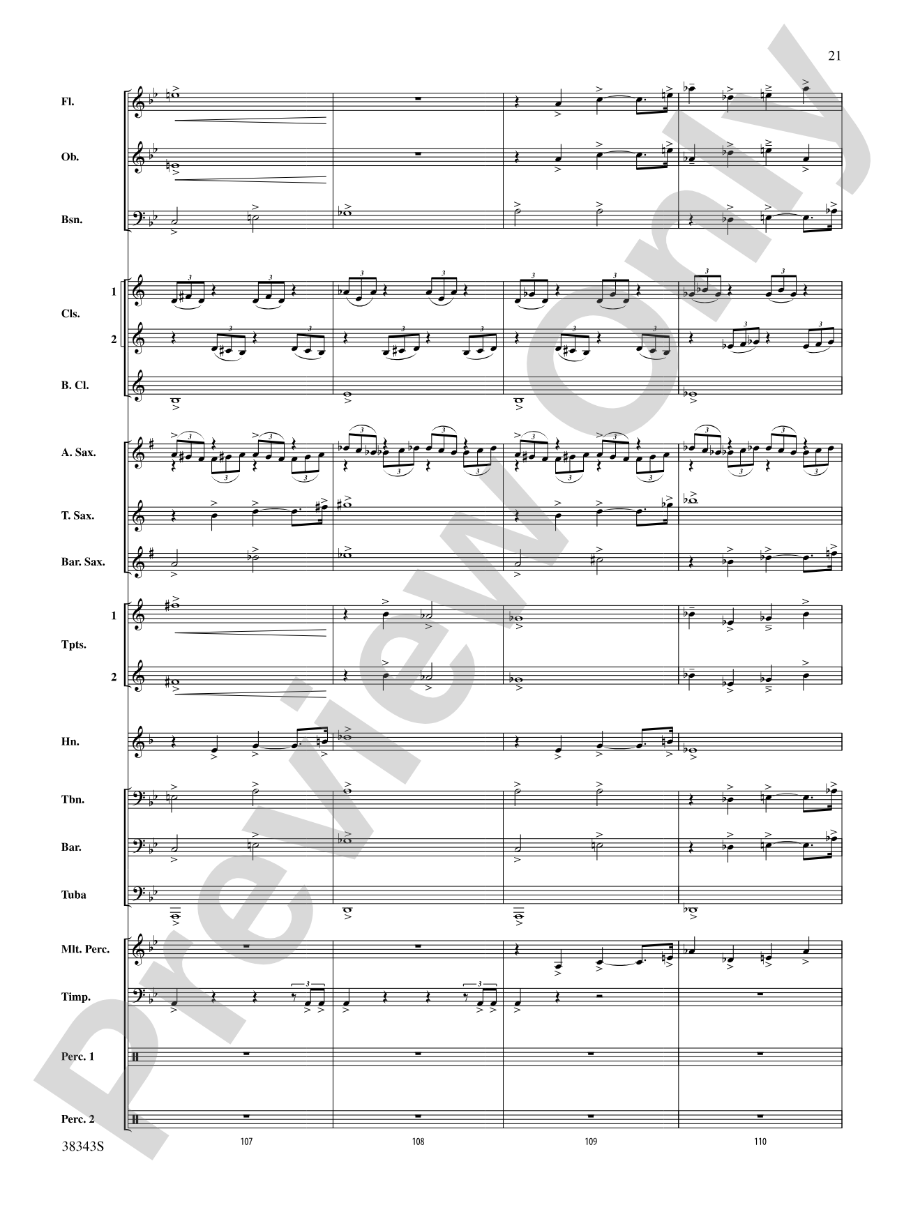 Harry Potter and the Deathly Hallows, Part 2, Selections from: Concert Band Conductor Score & Parts