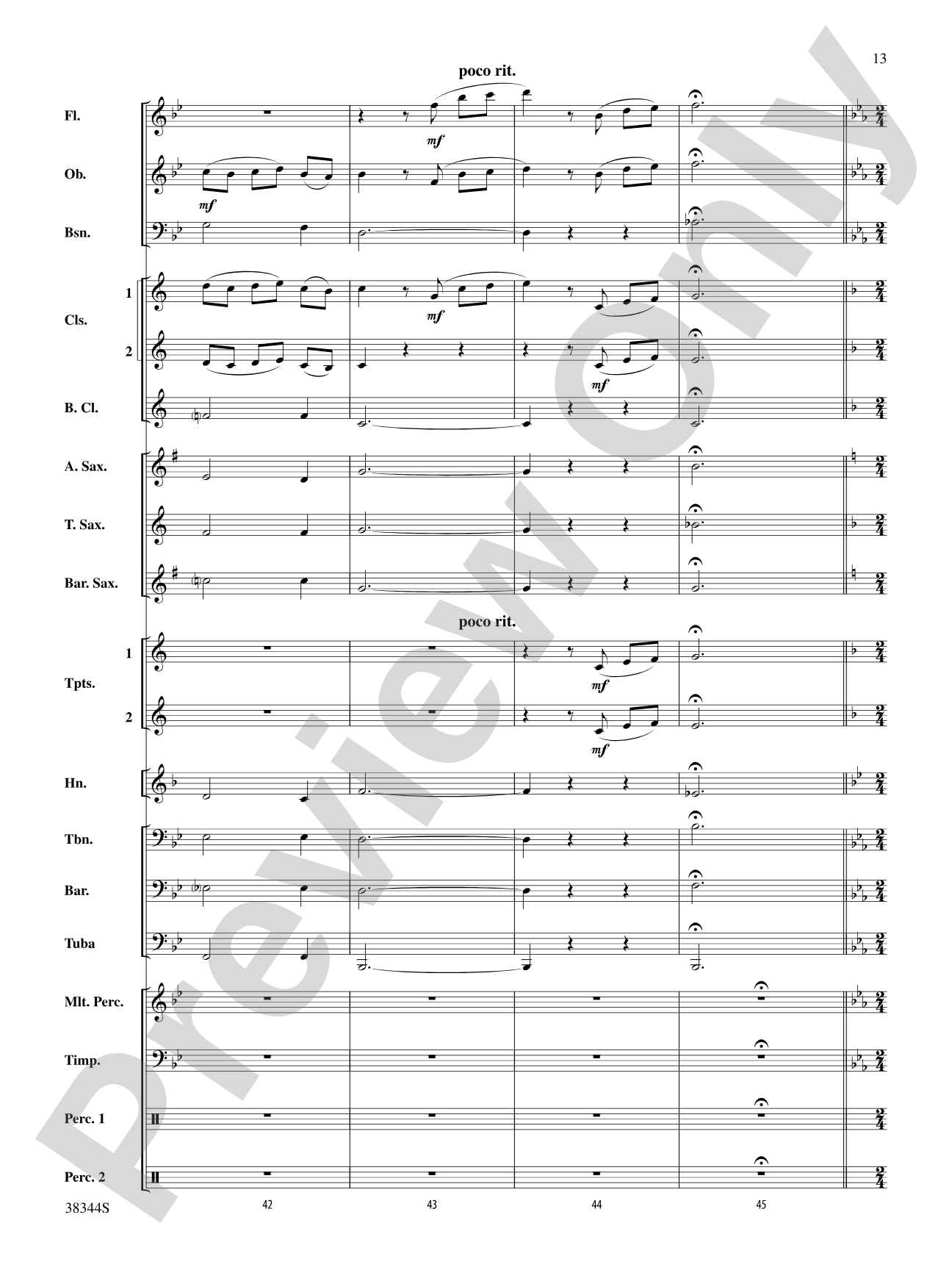 Armenian Dances, Part 1, Selections from: Concert Band Conductor Score & Parts