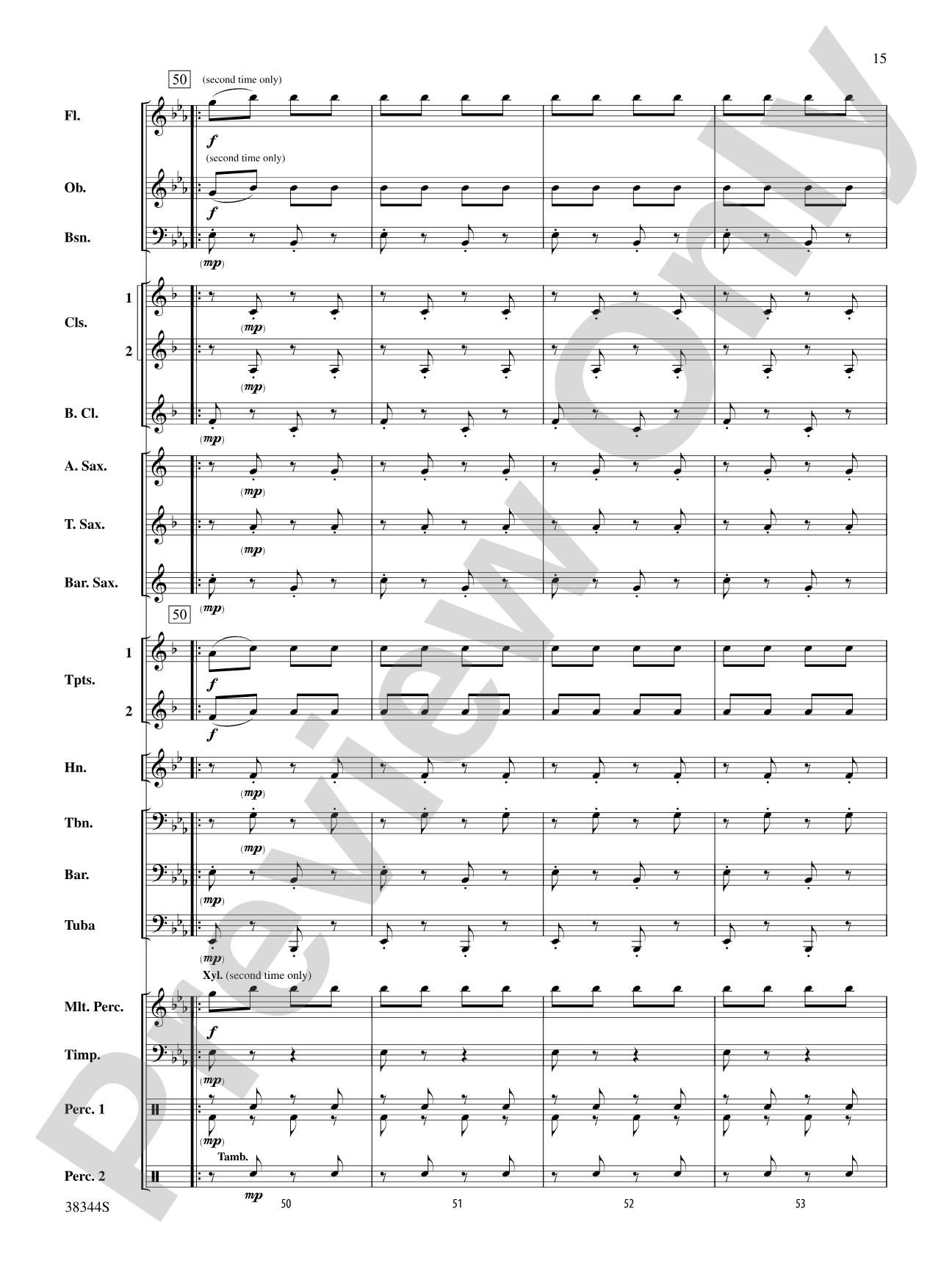 Armenian Dances, Part 1, Selections from: Concert Band Conductor Score & Parts