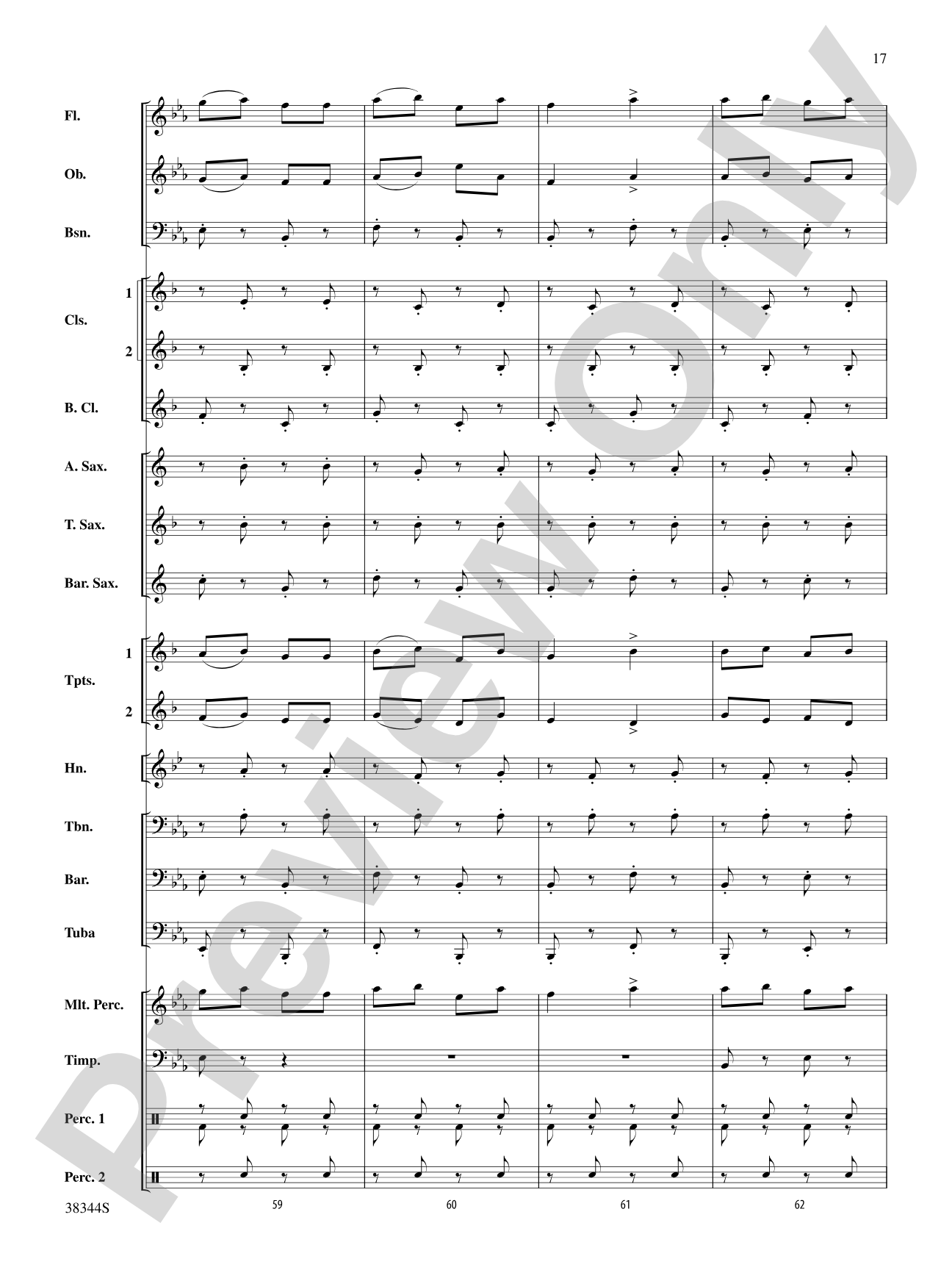Armenian Dances, Part 1, Selections from: Concert Band Conductor Score & Parts