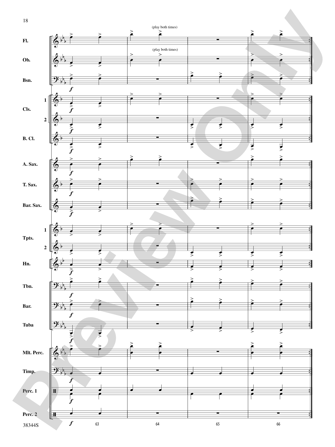 Armenian Dances, Part 1, Selections from: Concert Band Conductor Score & Parts