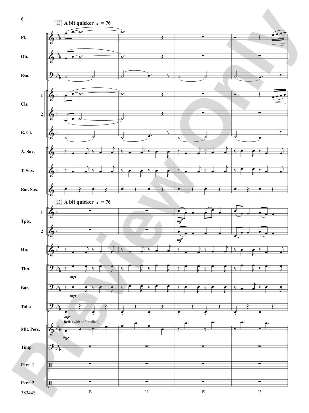Armenian Dances, Part 1, Selections from: Concert Band Conductor Score & Parts