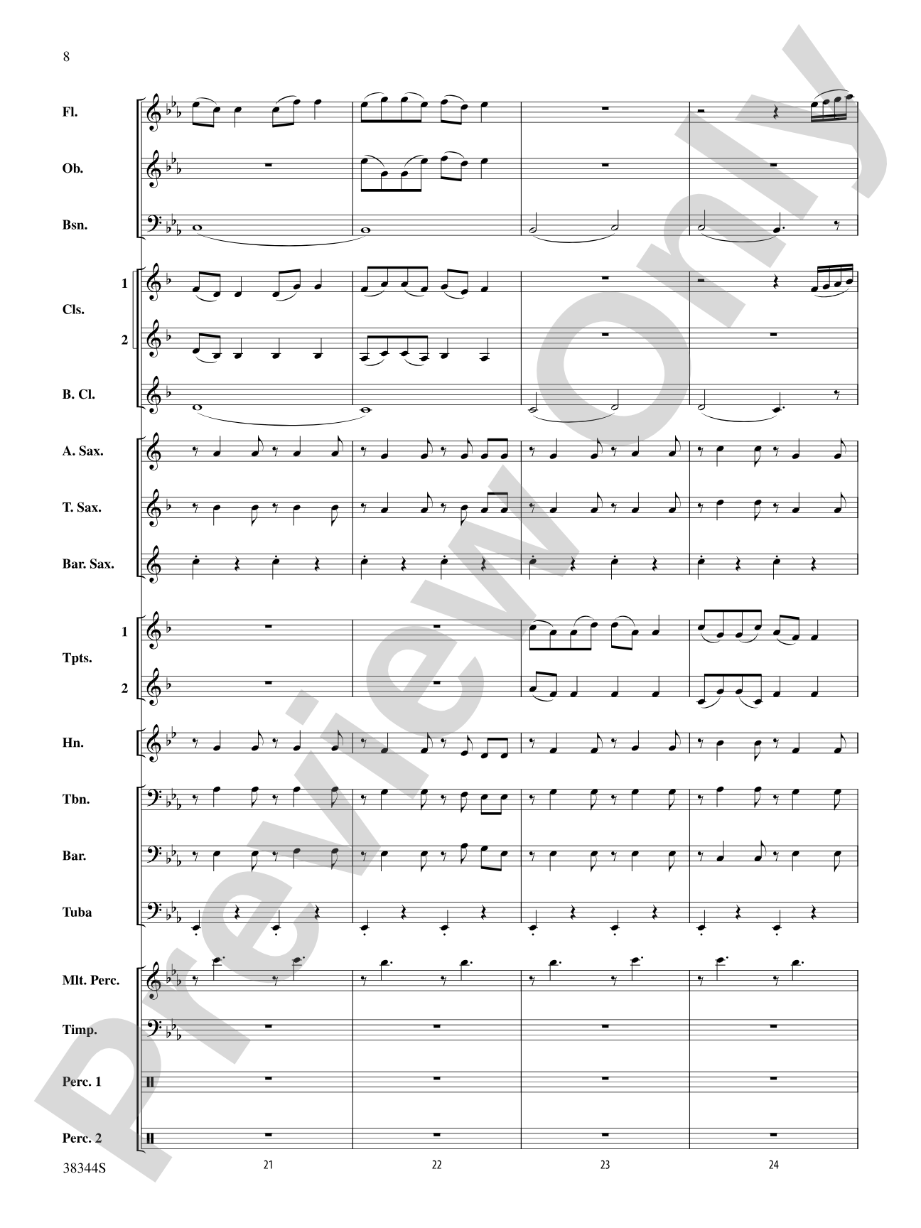 Armenian Dances, Part 1, Selections from: Concert Band Conductor Score & Parts