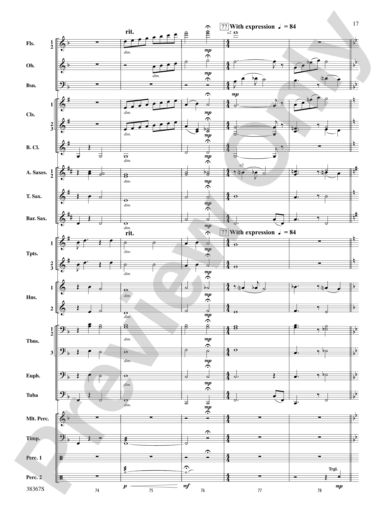 Porgy and Bess®, Highlights from: Concert Band Conductor Score & Parts