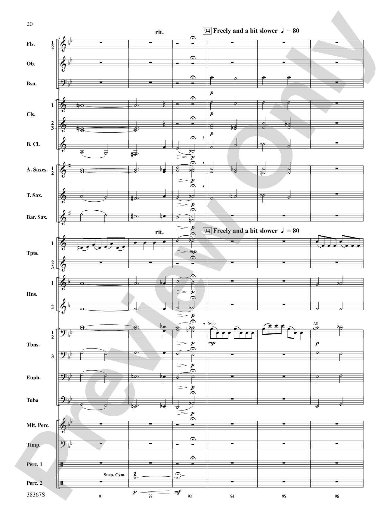 Porgy and Bess®, Highlights from: Concert Band Conductor Score & Parts