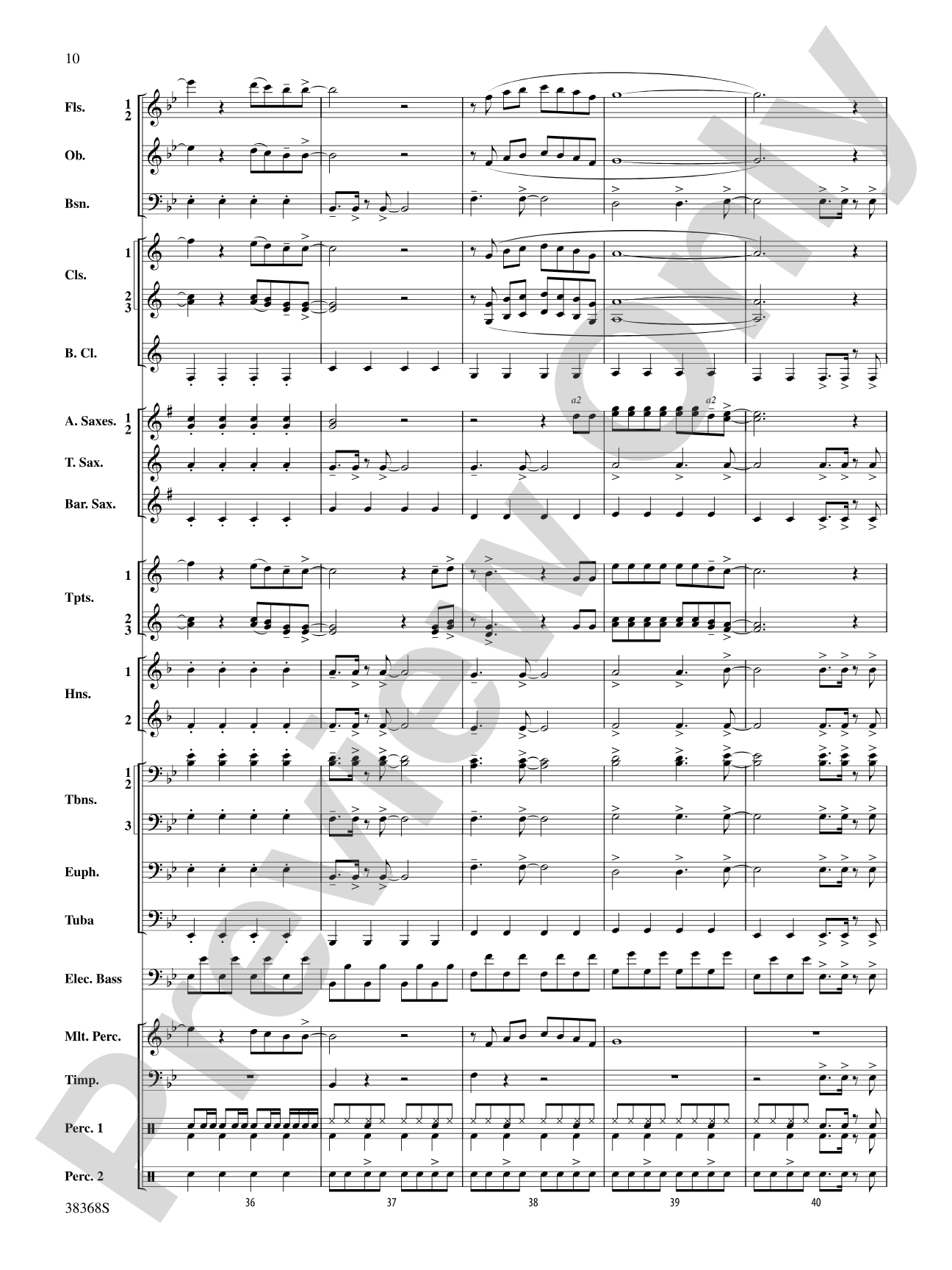 Last Friday Night (T.G.I.F) / The Edge of Glory: Concert Band Conductor Score & Parts