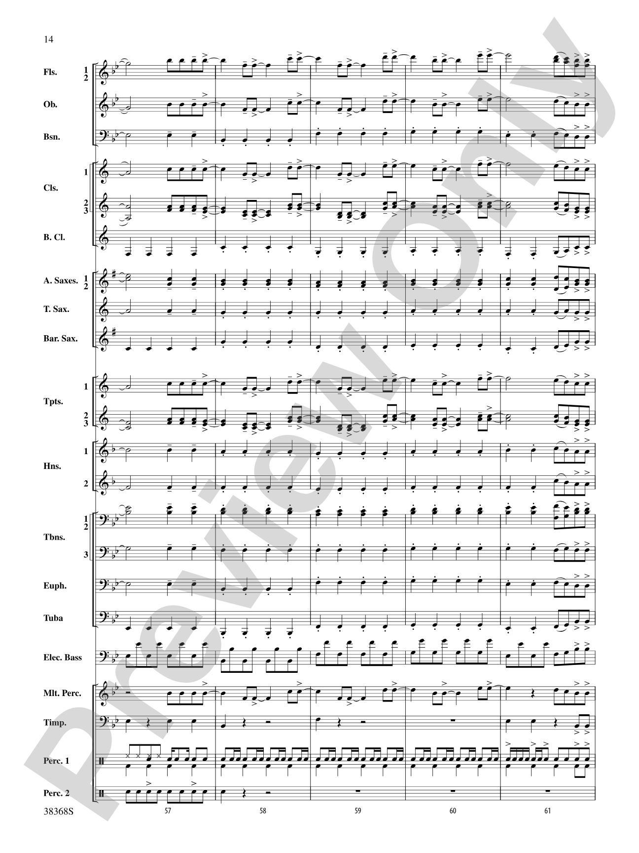 Last Friday Night (T.G.I.F) / The Edge of Glory: Concert Band Conductor Score & Parts