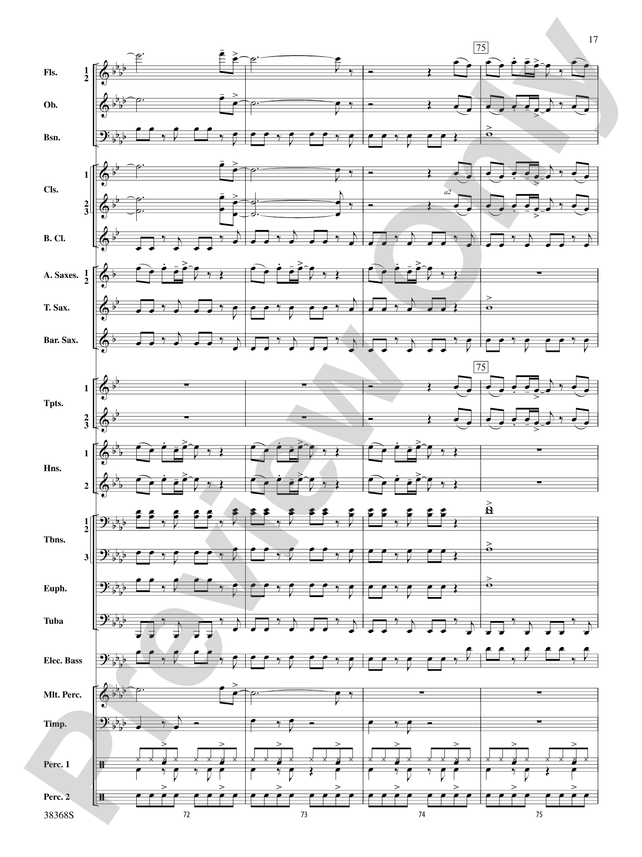 Last Friday Night (T.G.I.F) / The Edge of Glory: Concert Band Conductor Score & Parts