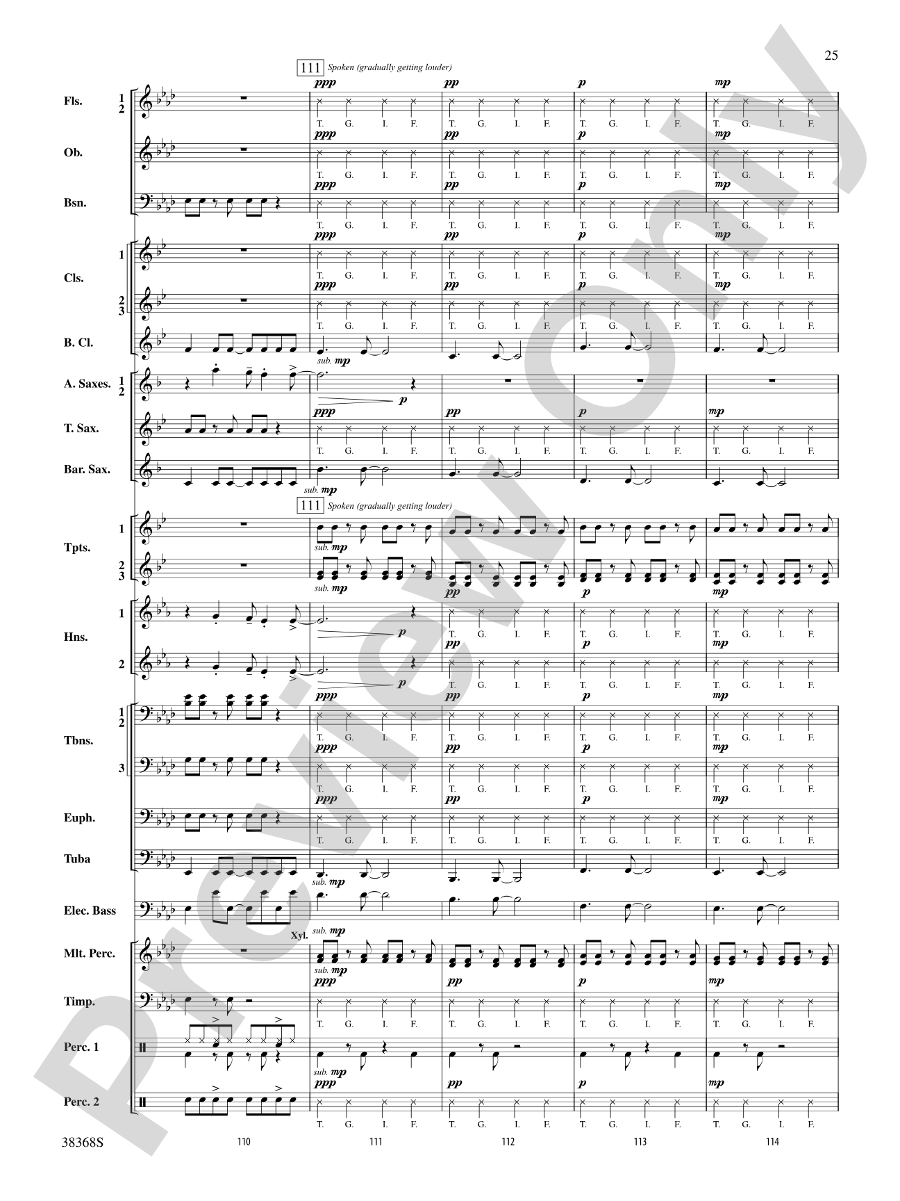 Last Friday Night (T.G.I.F) / The Edge of Glory: Concert Band Conductor Score & Parts