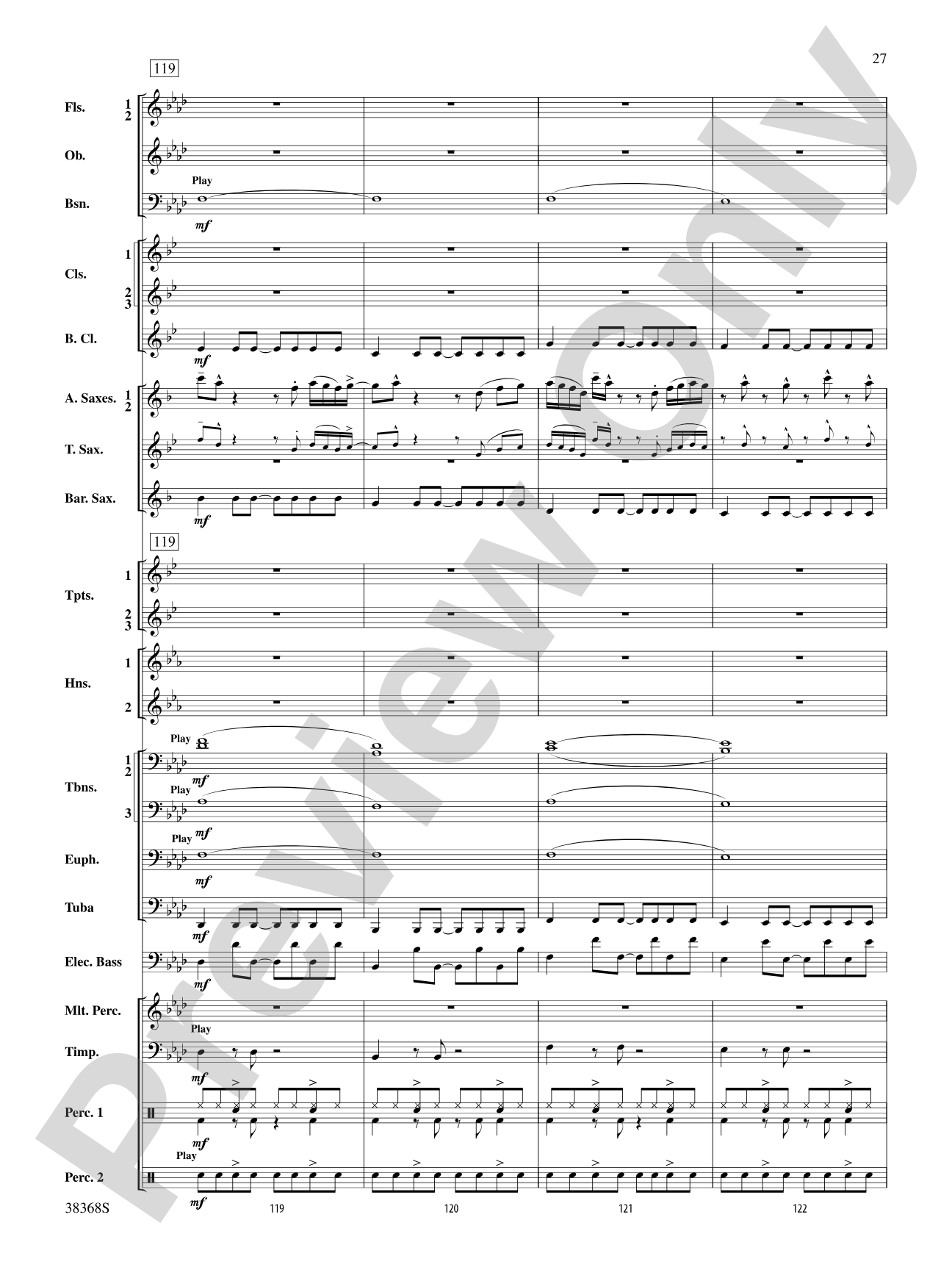 Last Friday Night (T.G.I.F) / The Edge of Glory: Concert Band Conductor Score & Parts