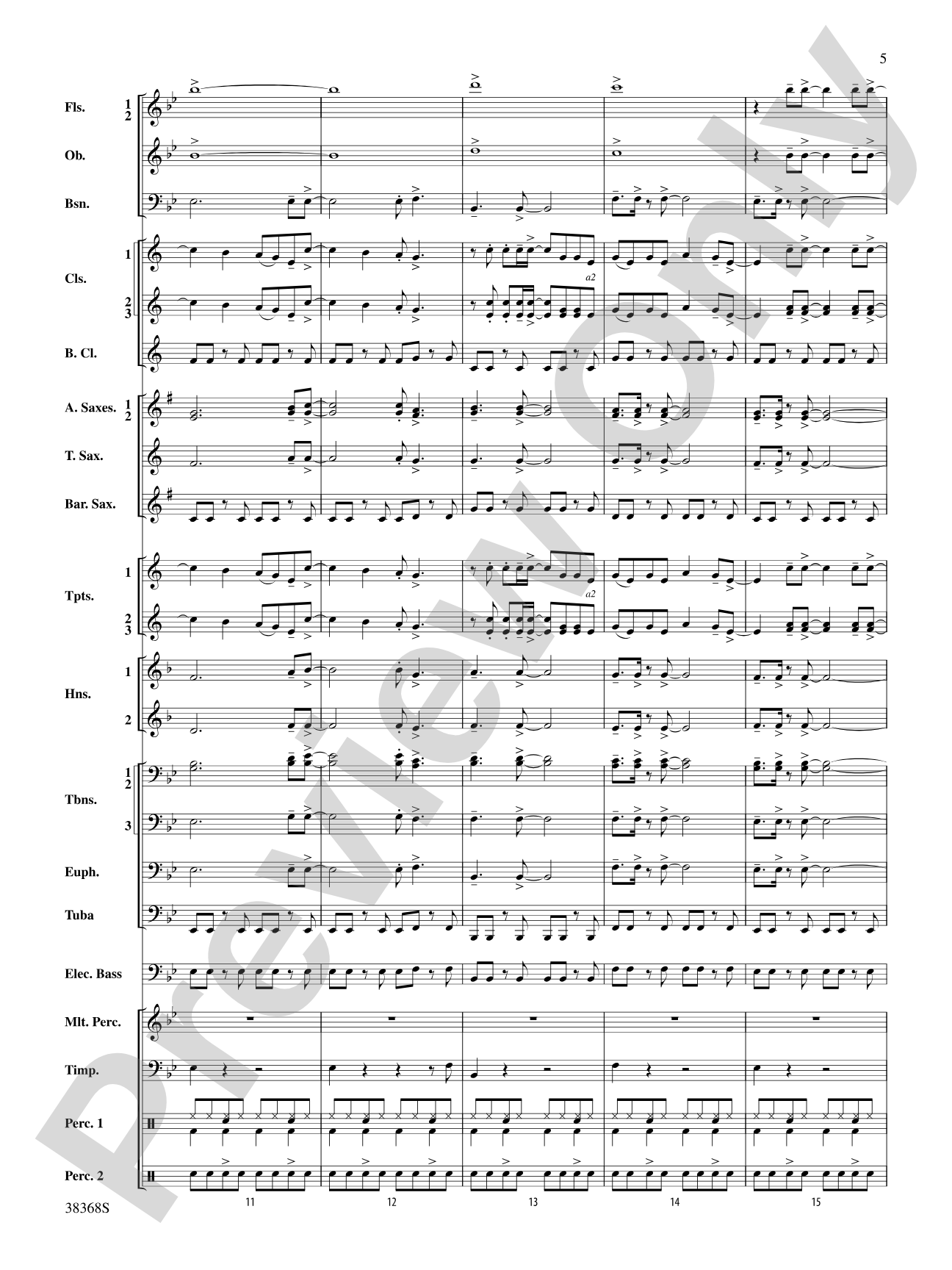 Last Friday Night (T.G.I.F) / The Edge of Glory: Concert Band Conductor Score & Parts