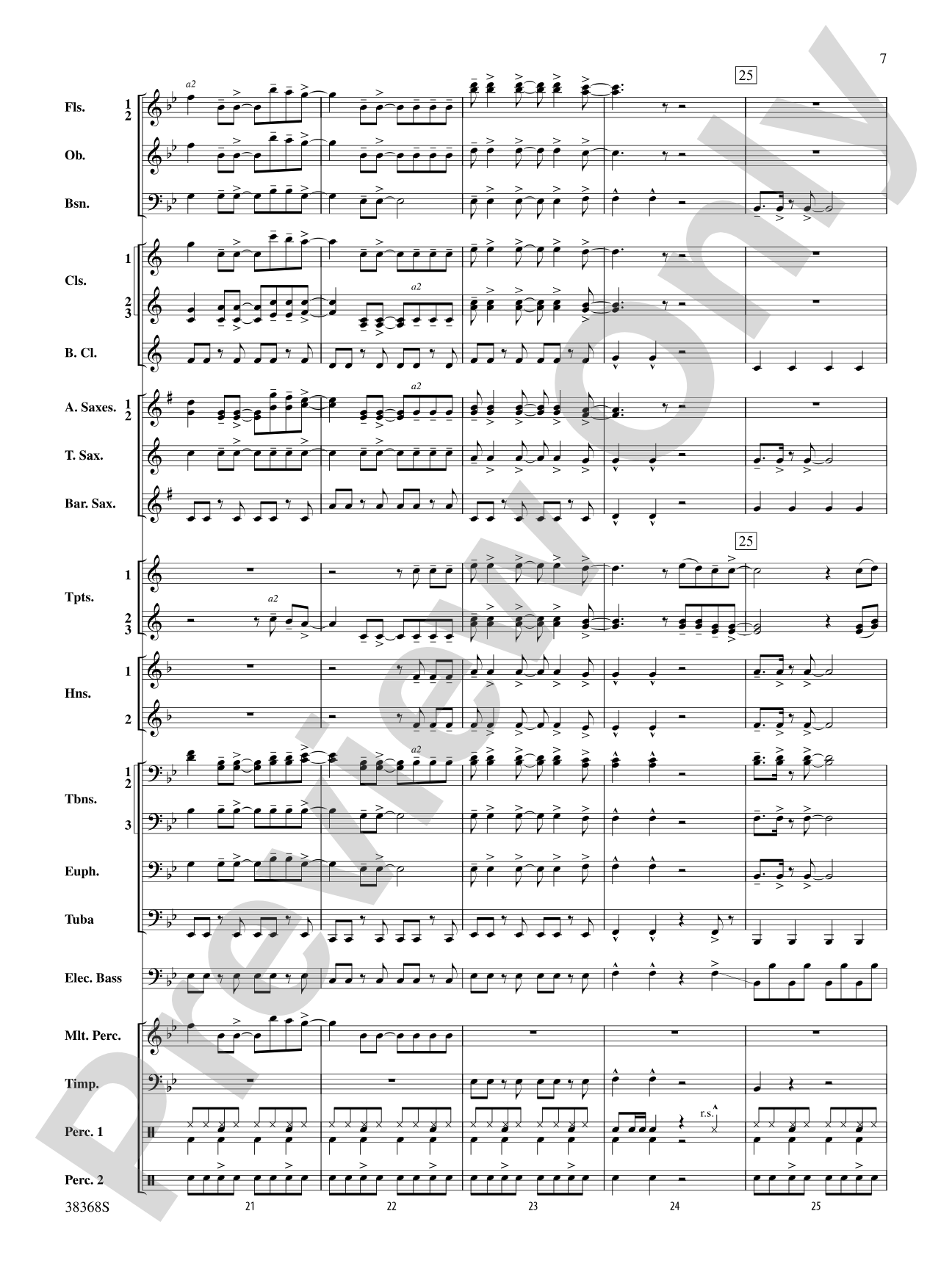 Last Friday Night (T.G.I.F) / The Edge of Glory: Concert Band Conductor Score & Parts