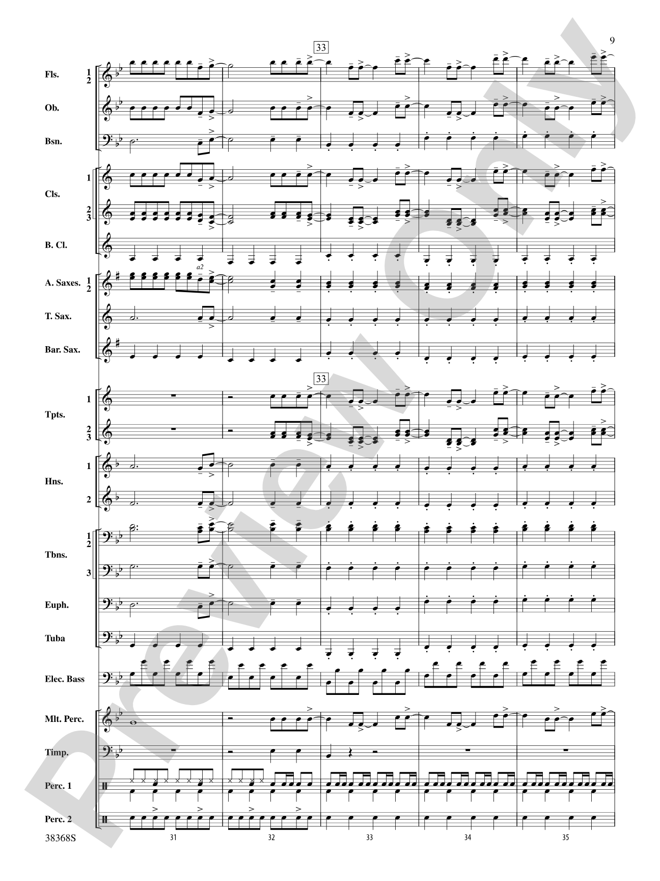 Last Friday Night (T.G.I.F) / The Edge of Glory: Concert Band Conductor Score & Parts
