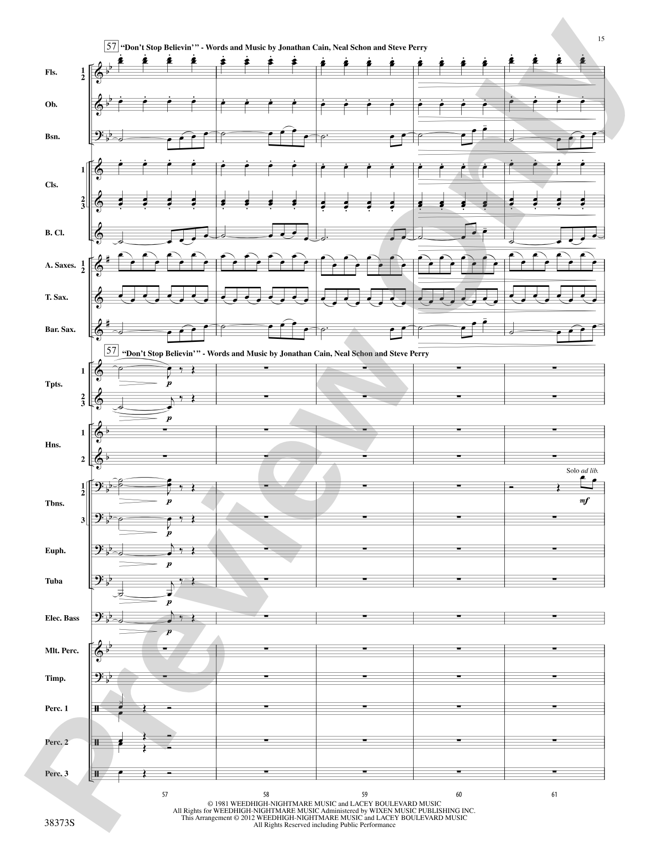 Mash-Up – Vol. 1: Concert Band Conductor Score & Parts