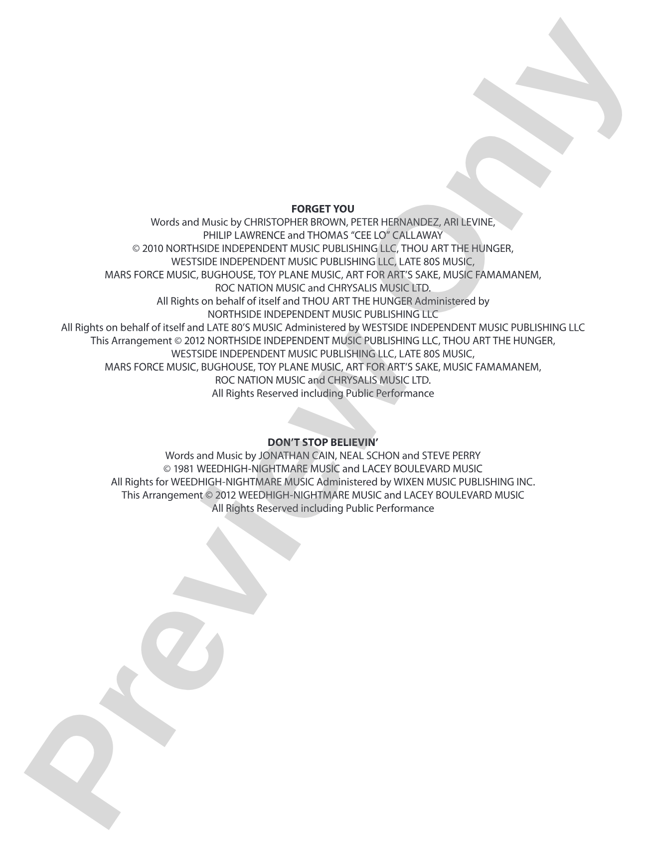 Mash-Up – Vol. 1: Concert Band Conductor Score & Parts