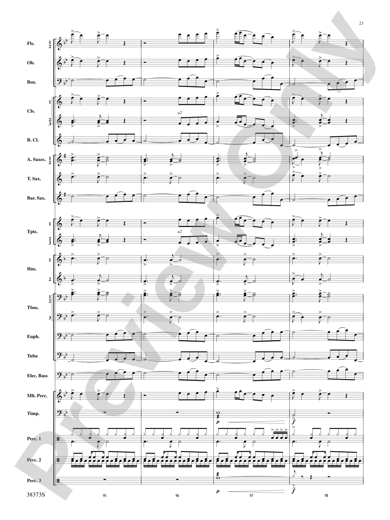 Mash-Up – Vol. 1: Concert Band Conductor Score & Parts