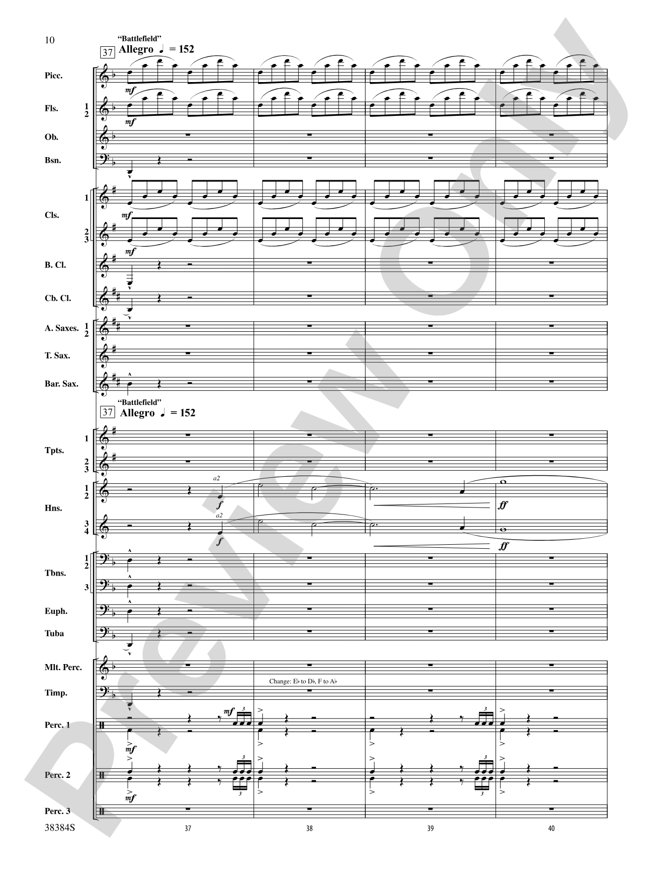 Harry Potter and the Deathly Hallows, Part 2, Symphonic Suite from: Concert Band Conductor Score & Parts