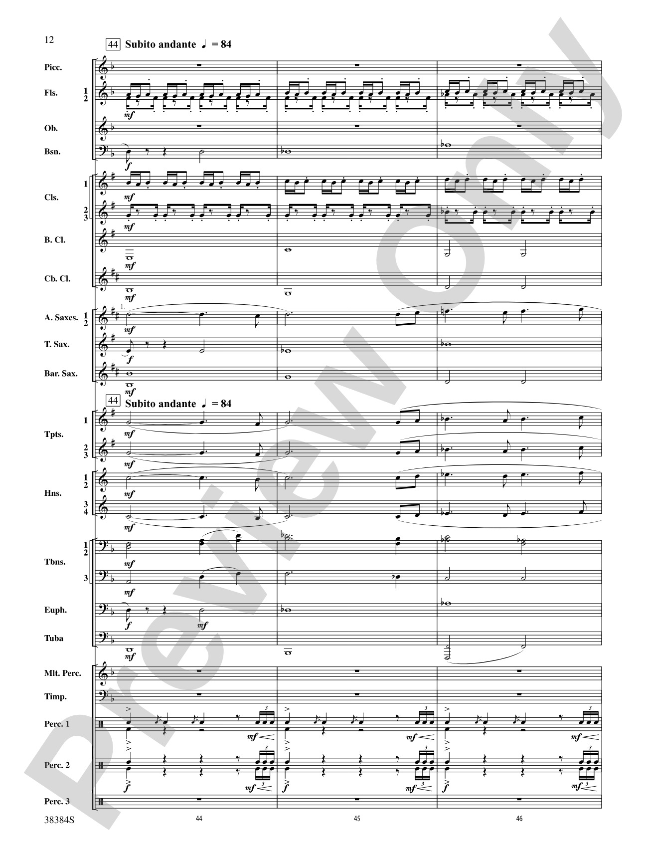 Harry Potter and the Deathly Hallows, Part 2, Symphonic Suite from: Concert Band Conductor Score & Parts