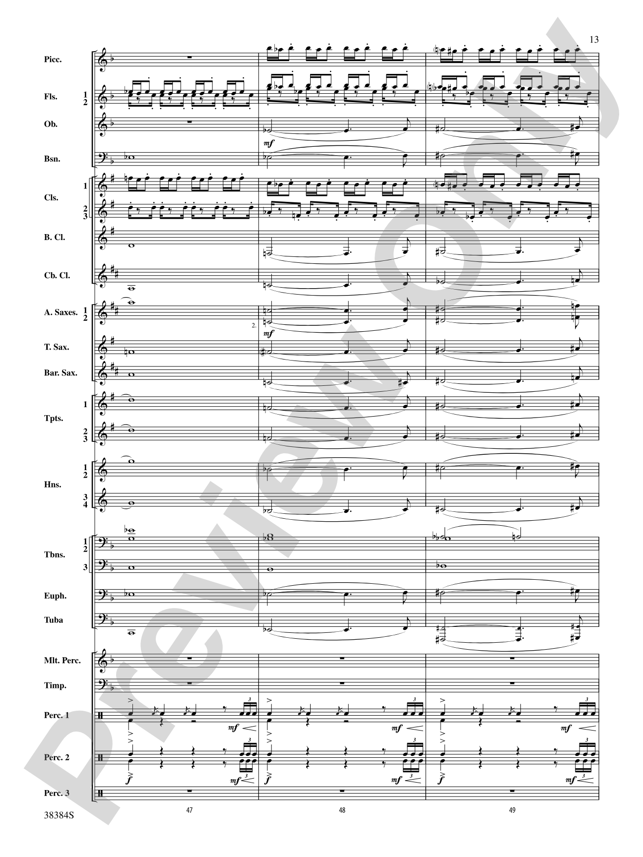 Harry Potter and the Deathly Hallows, Part 2, Symphonic Suite from: Concert Band Conductor Score & Parts