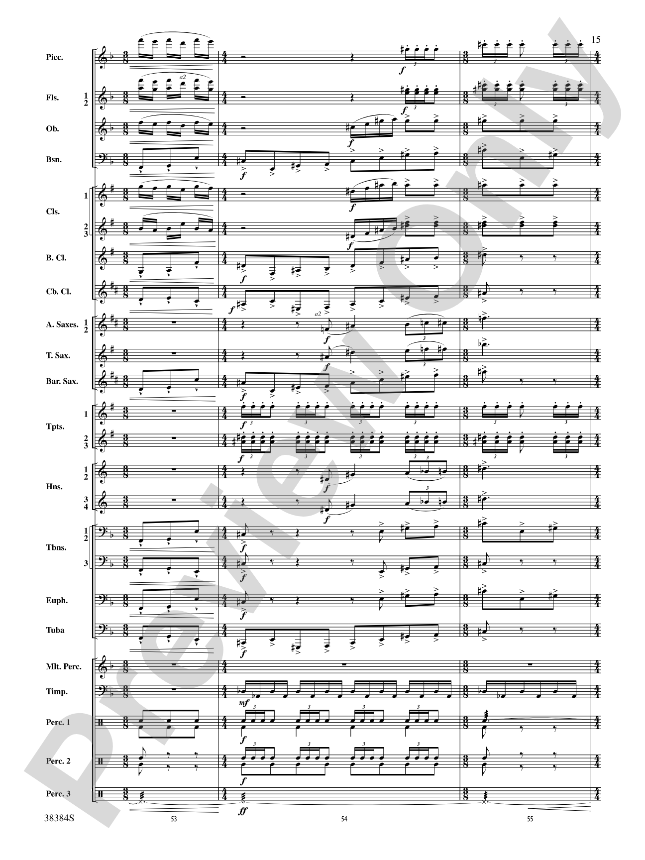 Harry Potter and the Deathly Hallows, Part 2, Symphonic Suite from: Concert Band Conductor Score & Parts