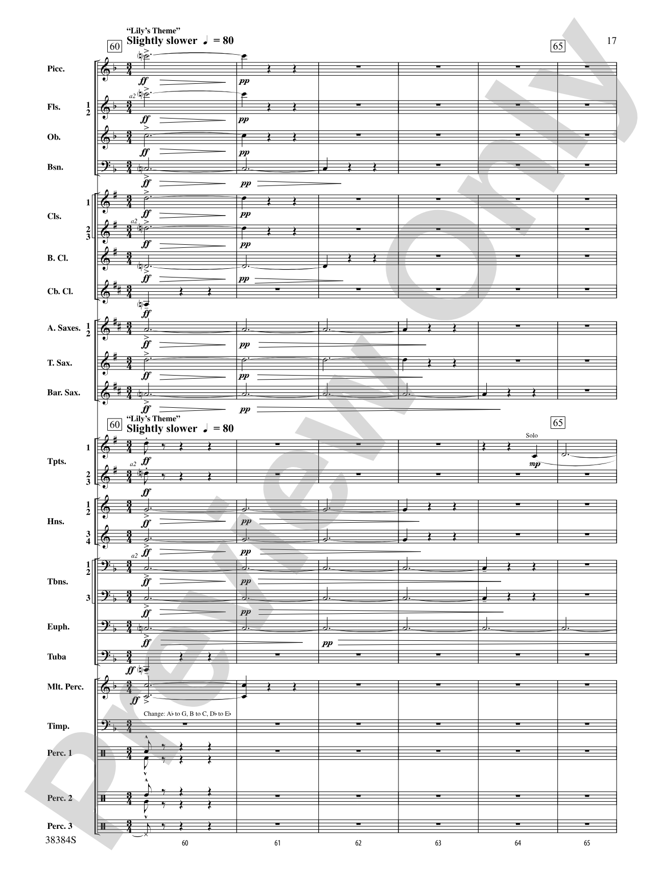 Harry Potter and the Deathly Hallows, Part 2, Symphonic Suite from: Concert Band Conductor Score & Parts