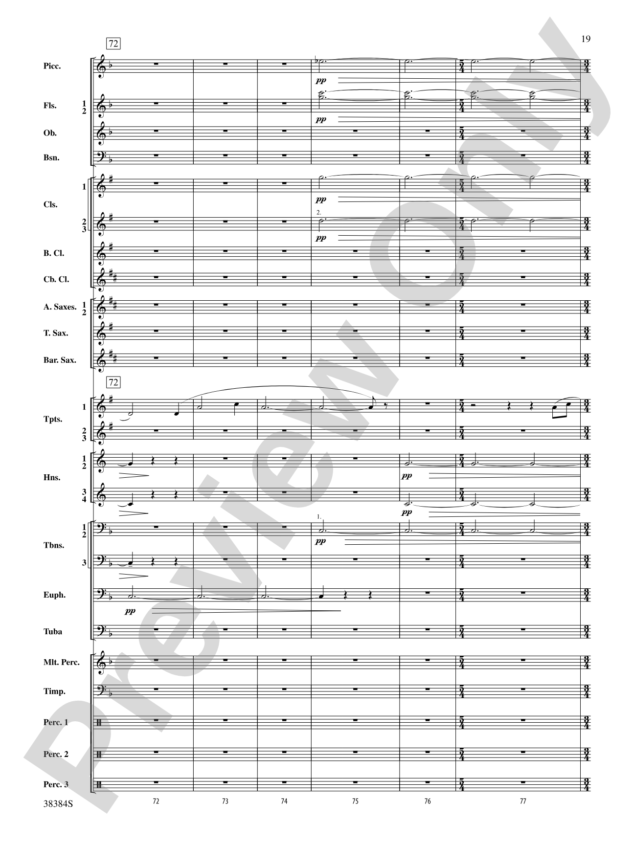 Harry Potter and the Deathly Hallows, Part 2, Symphonic Suite from: Concert Band Conductor Score & Parts