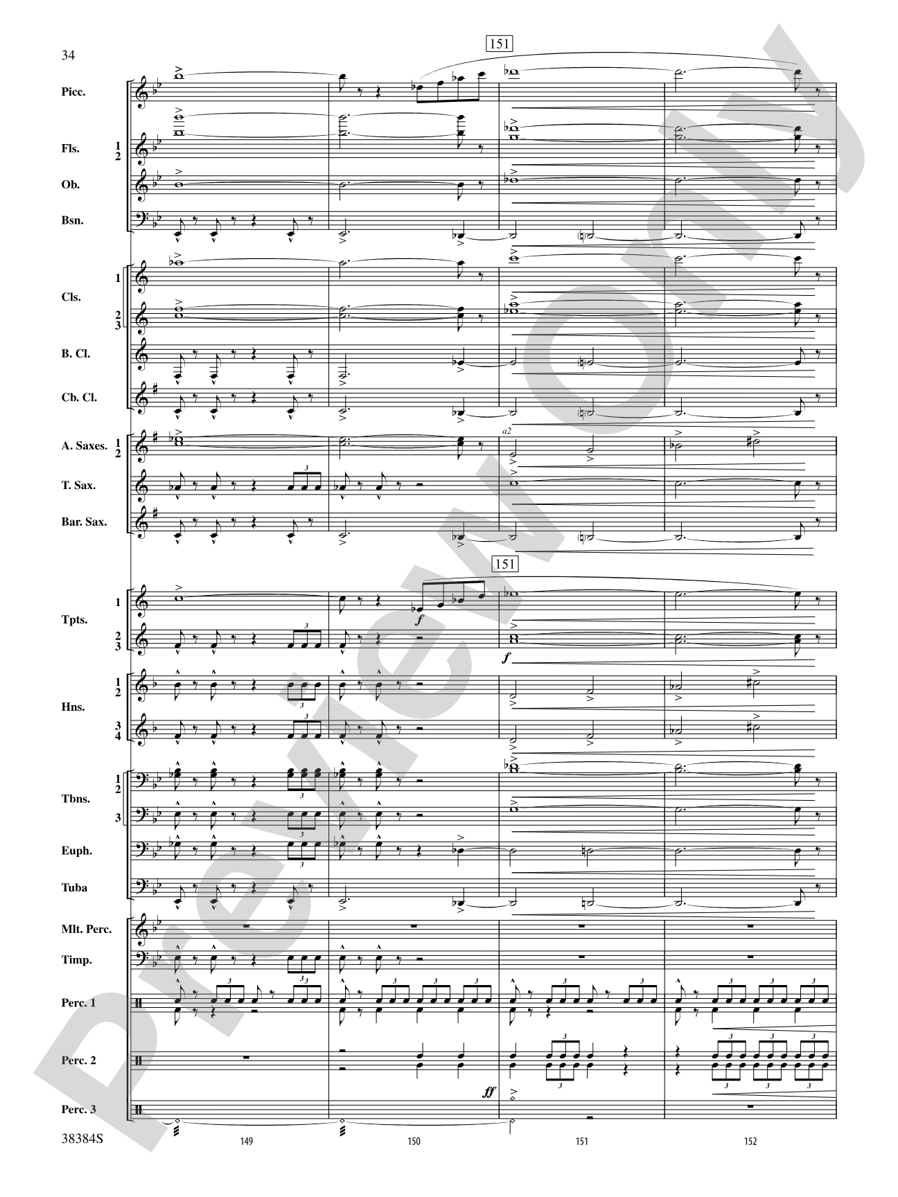 Harry Potter and the Deathly Hallows, Part 2, Symphonic Suite from: Concert Band Conductor Score & Parts