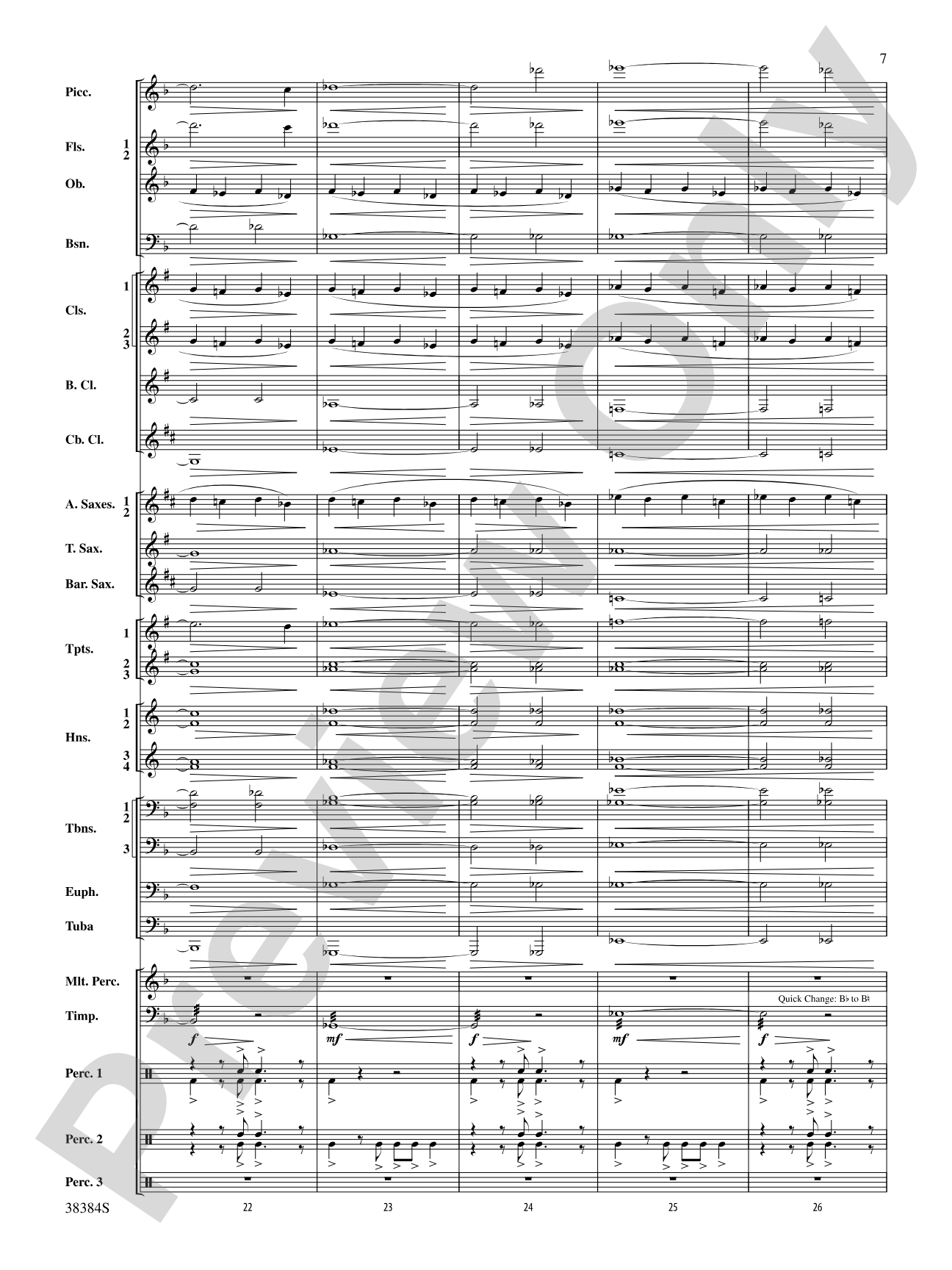 Harry Potter and the Deathly Hallows, Part 2, Symphonic Suite from: Concert Band Conductor Score & Parts