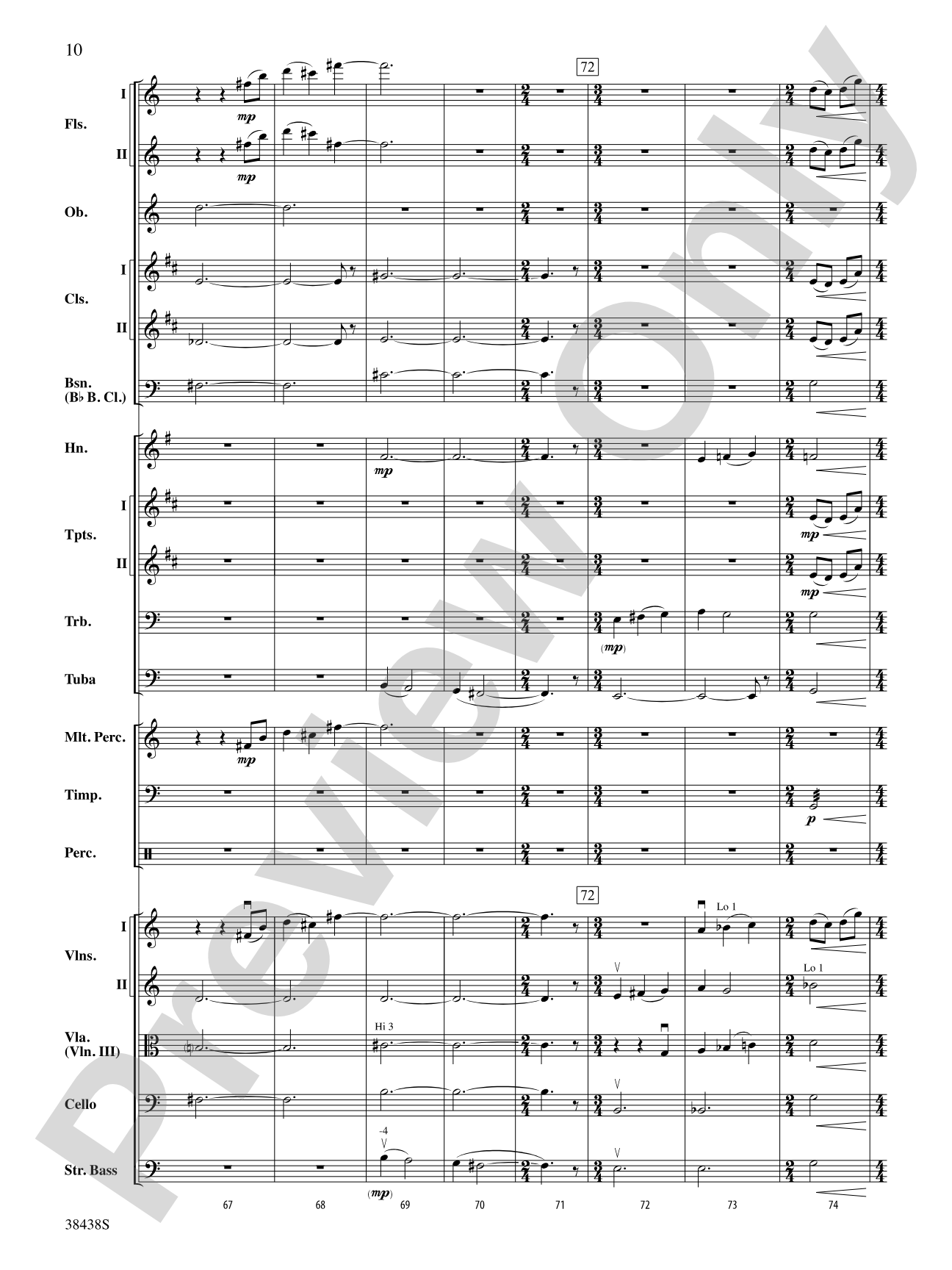 Harry Potter and the Deathly Hallows, Part 2, Selections from: Full Orchestra Conductor Score & Parts
