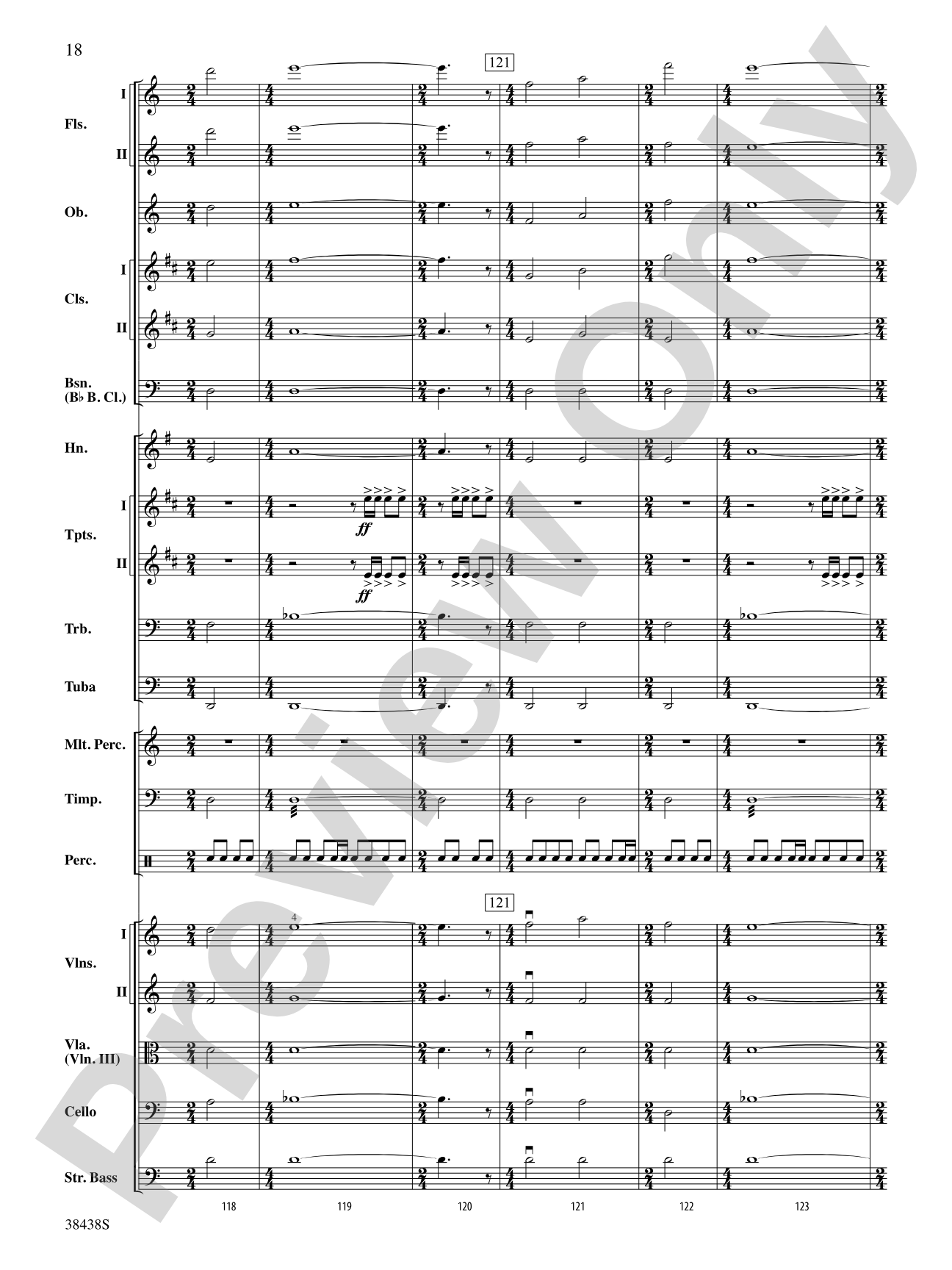 Harry Potter and the Deathly Hallows, Part 2, Selections from: Full Orchestra Conductor Score & Parts