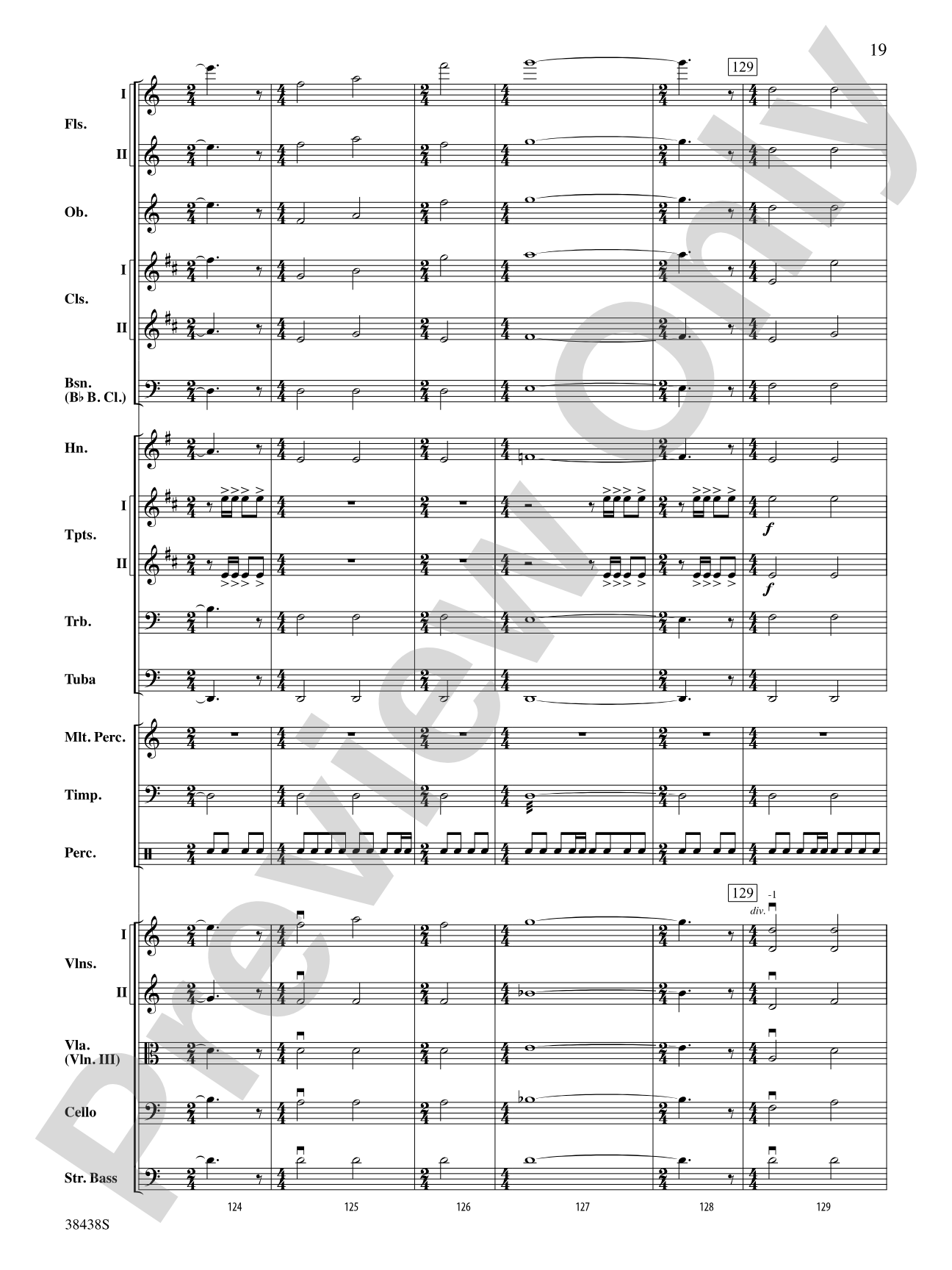 Harry Potter and the Deathly Hallows, Part 2, Selections from: Full Orchestra Conductor Score & Parts