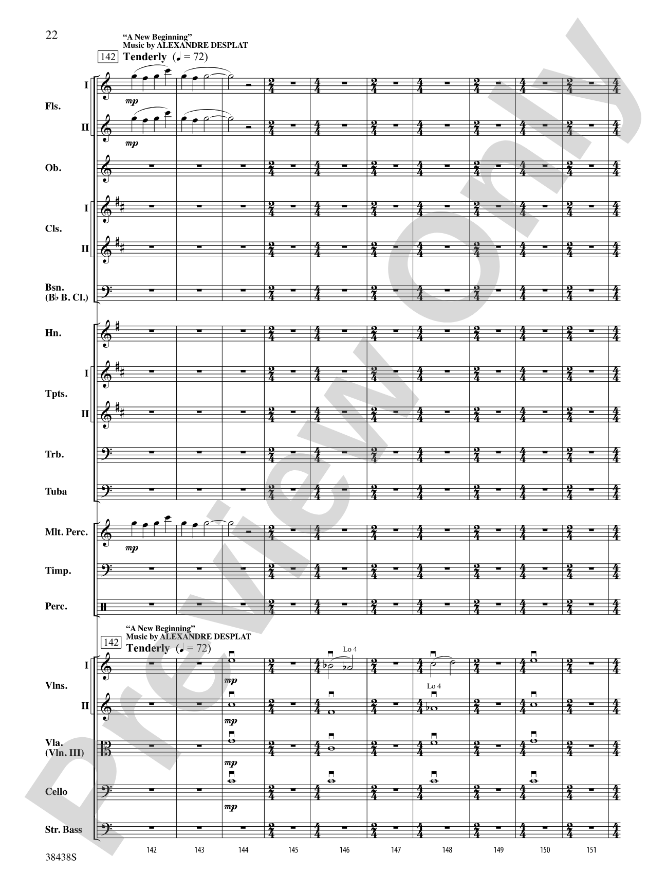 Harry Potter and the Deathly Hallows, Part 2, Selections from: Full Orchestra Conductor Score & Parts