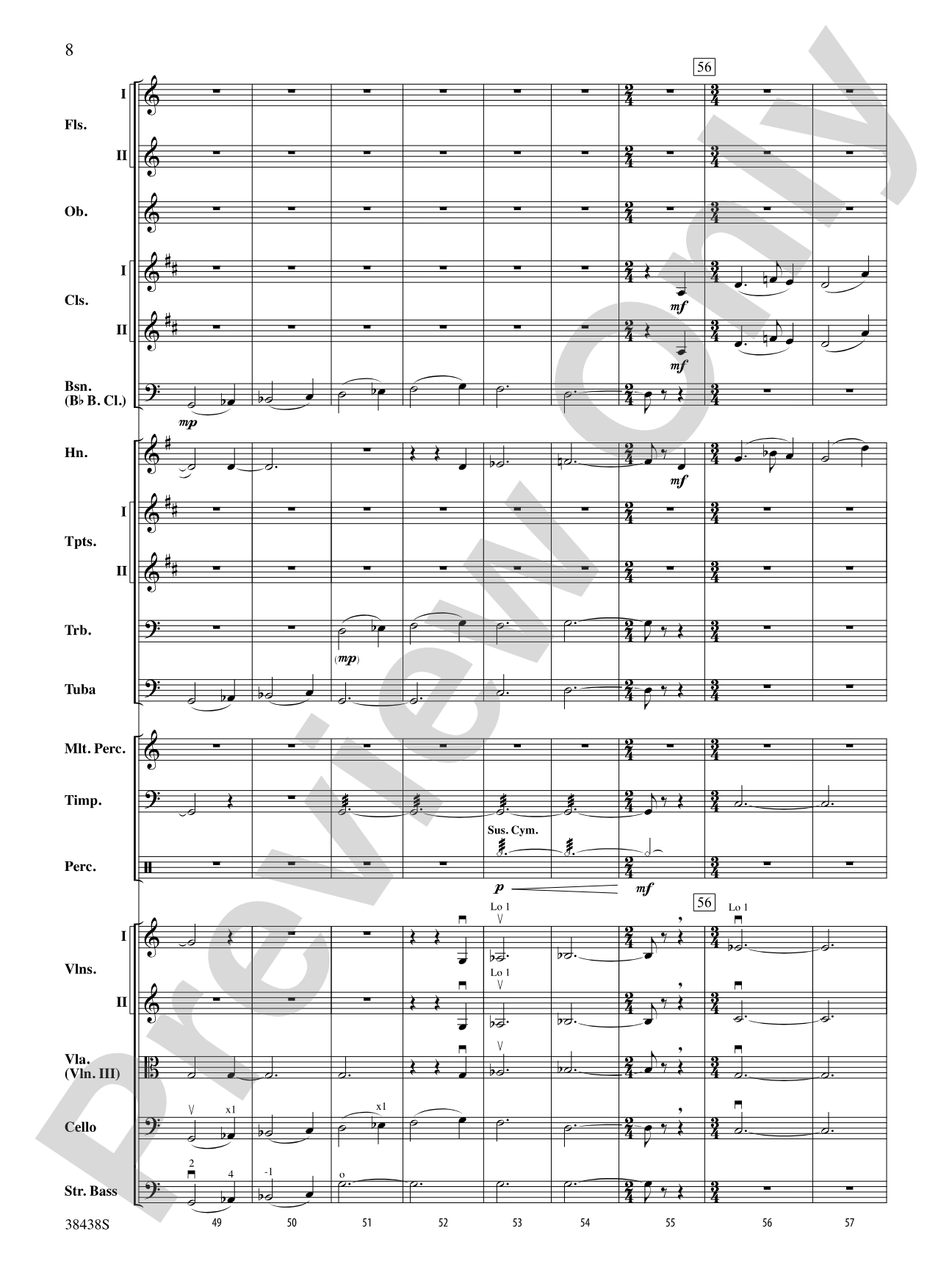 Harry Potter and the Deathly Hallows, Part 2, Selections from: Full Orchestra Conductor Score & Parts