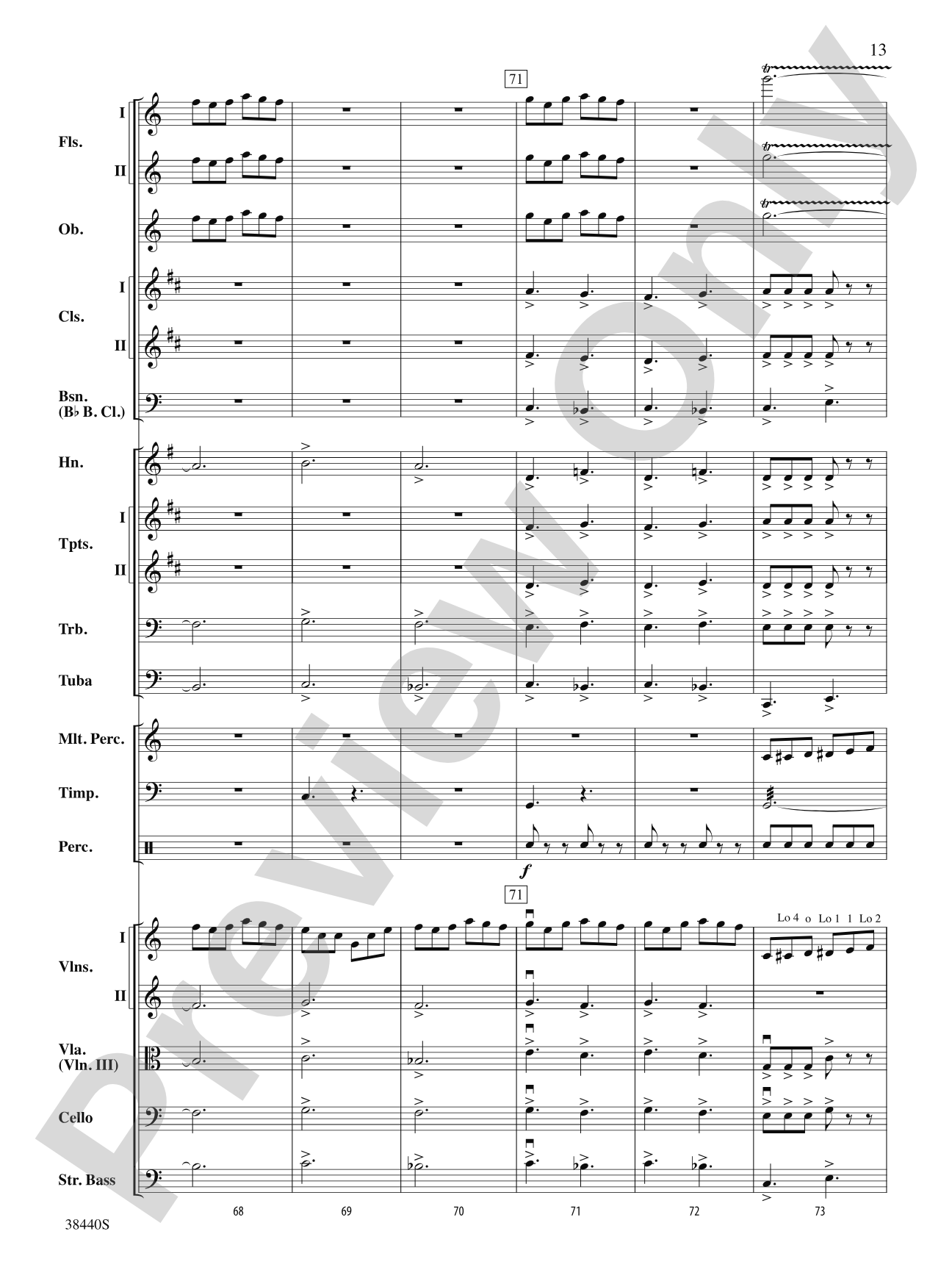 Leroy Anderson's Irish Suite, Part 1 (Themes from): Full Orchestra Conductor Score & Parts